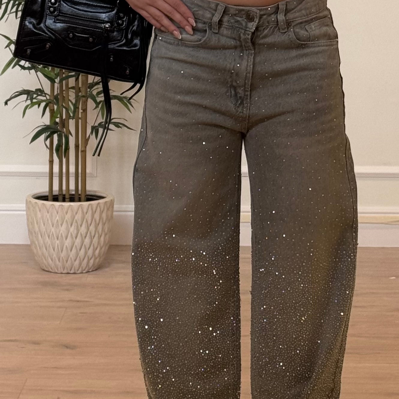 Jeans brilly grey