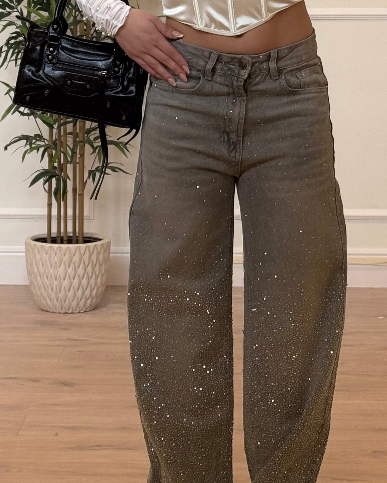 Jeans brilly grey