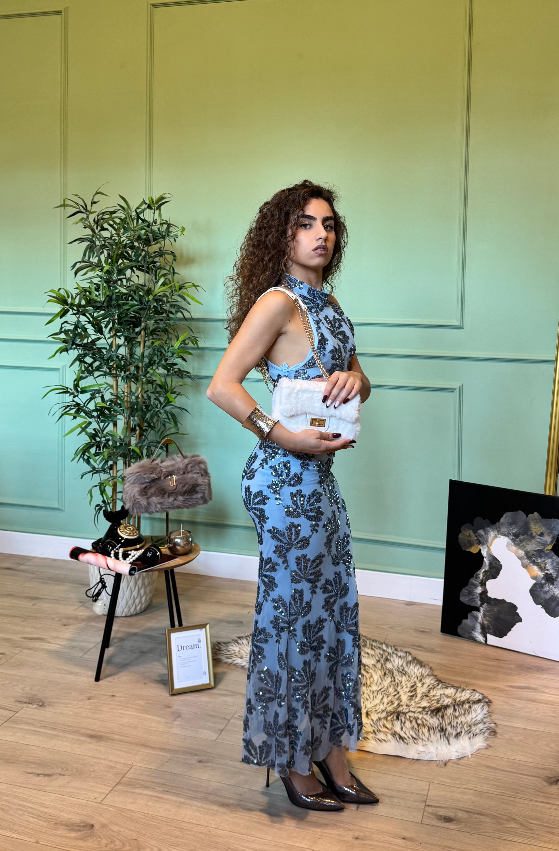 Dress Crystal 2.0 celeste