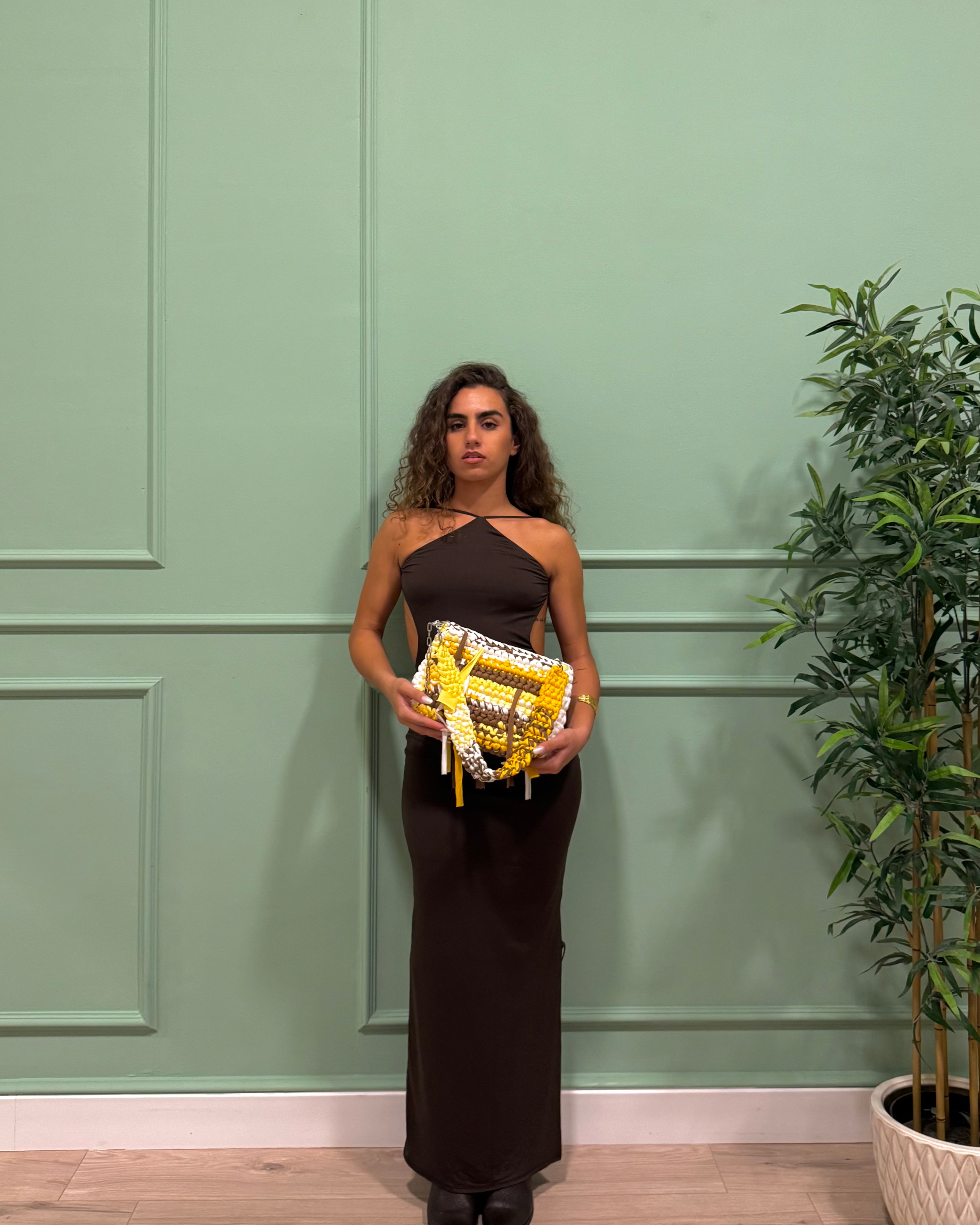 Bag Mabel dett. gialla