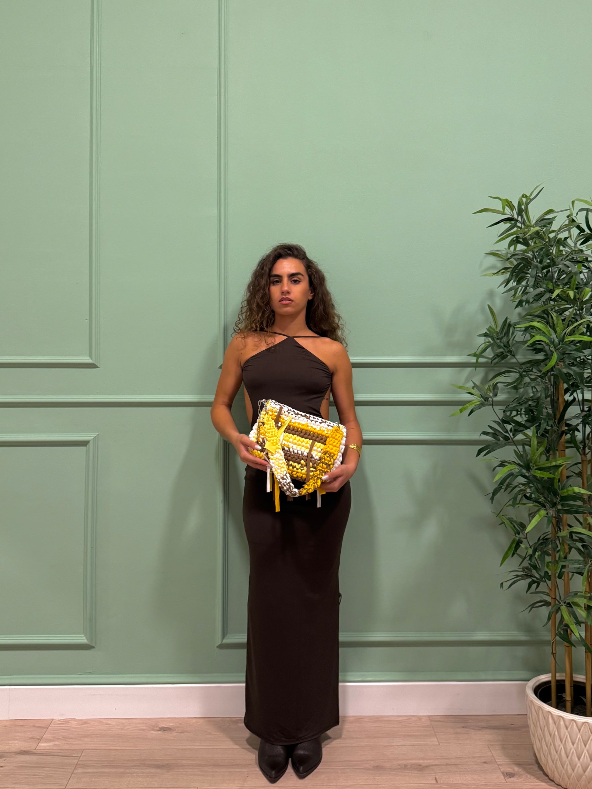 Bag Mabel dett. gialla