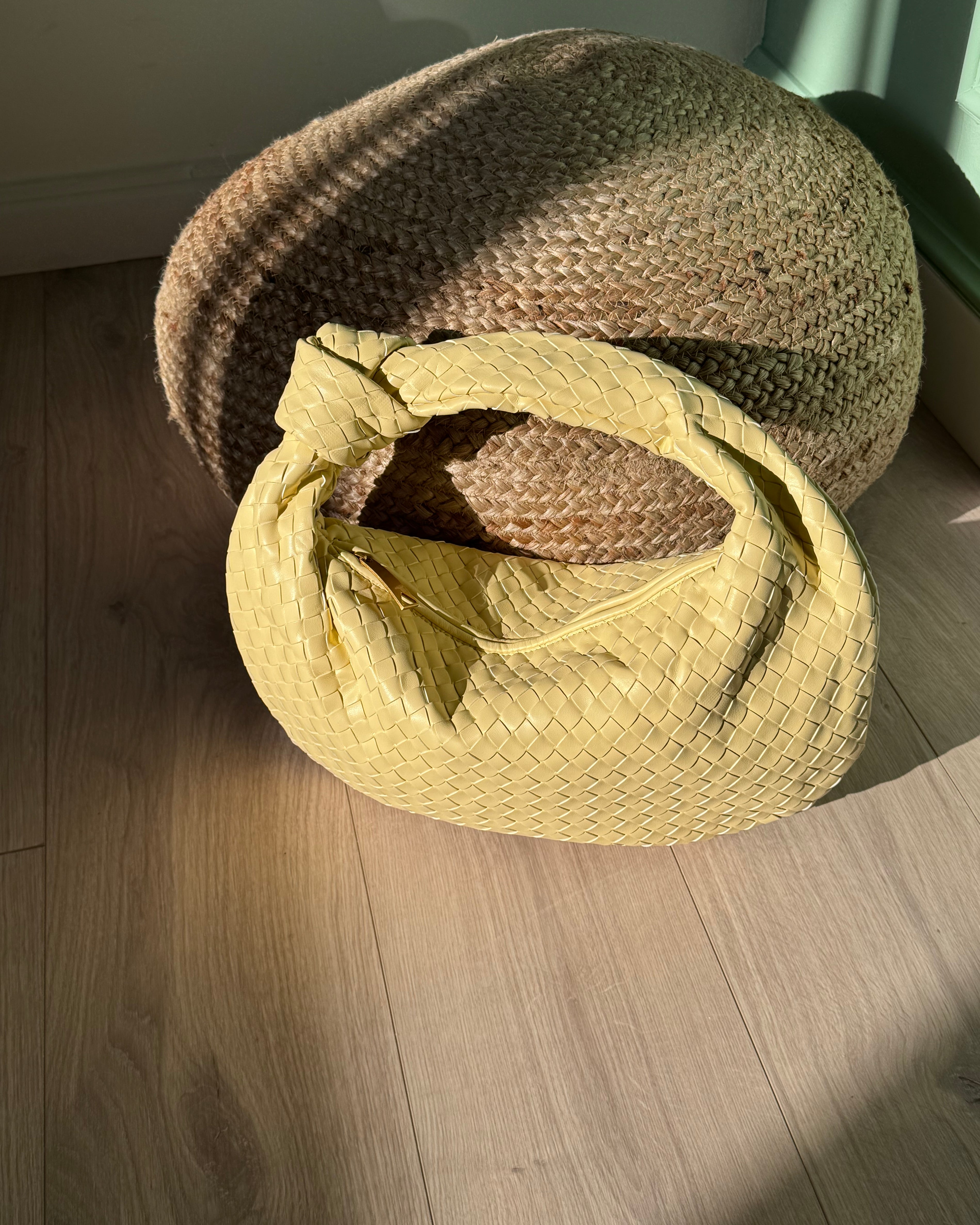 Bag Ariel big giallo pastello