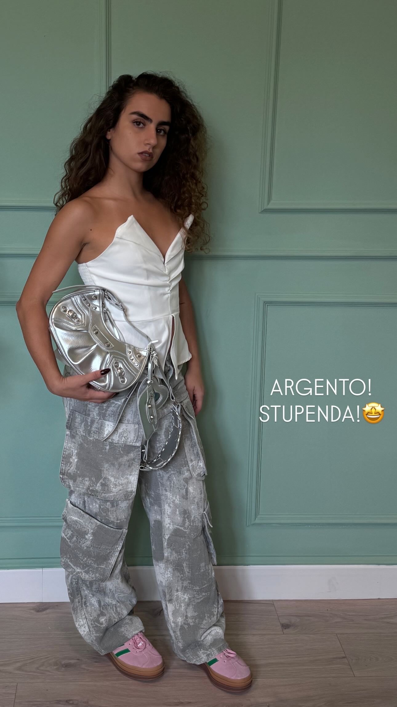 Bag grace silver