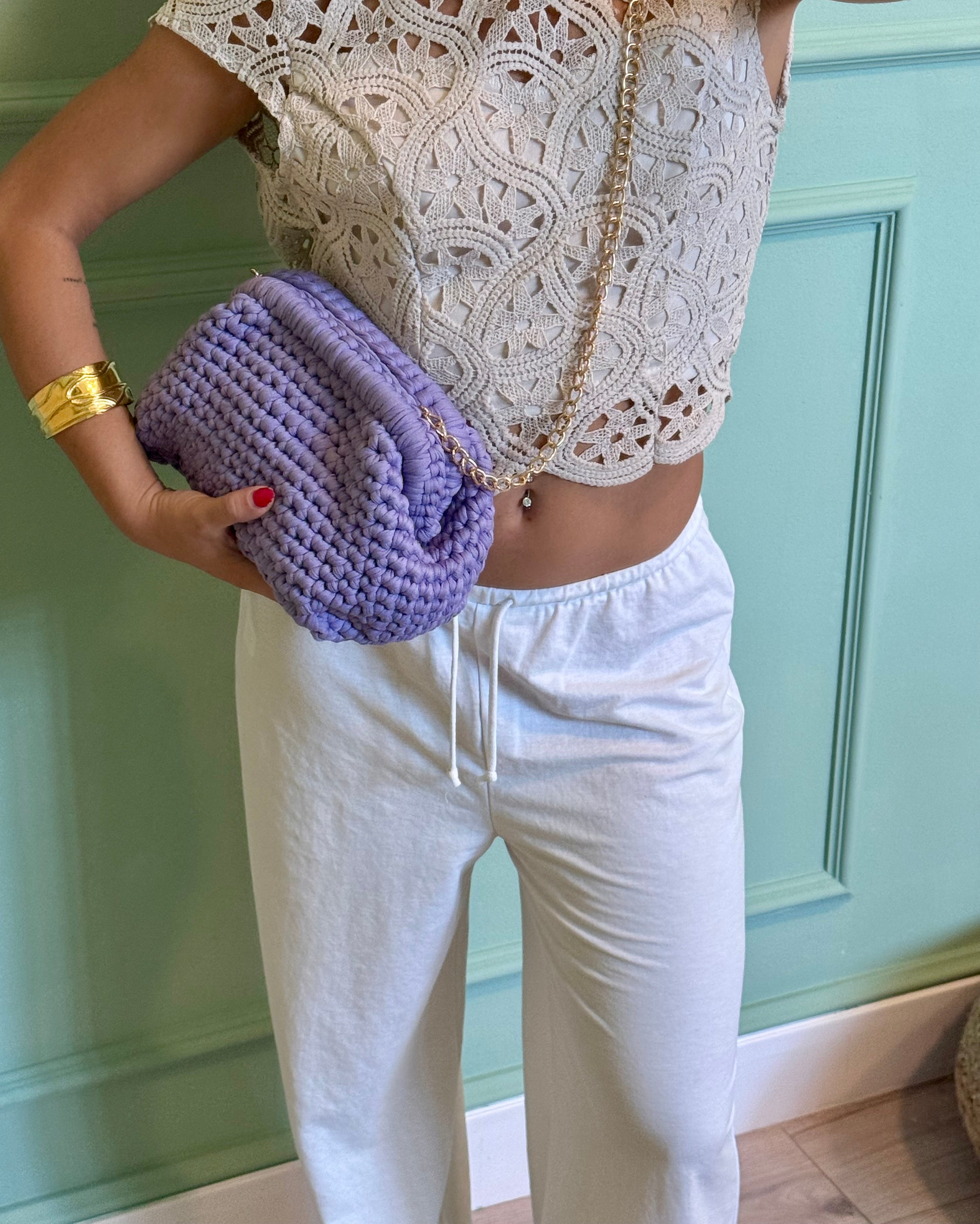 Clutch media lilla