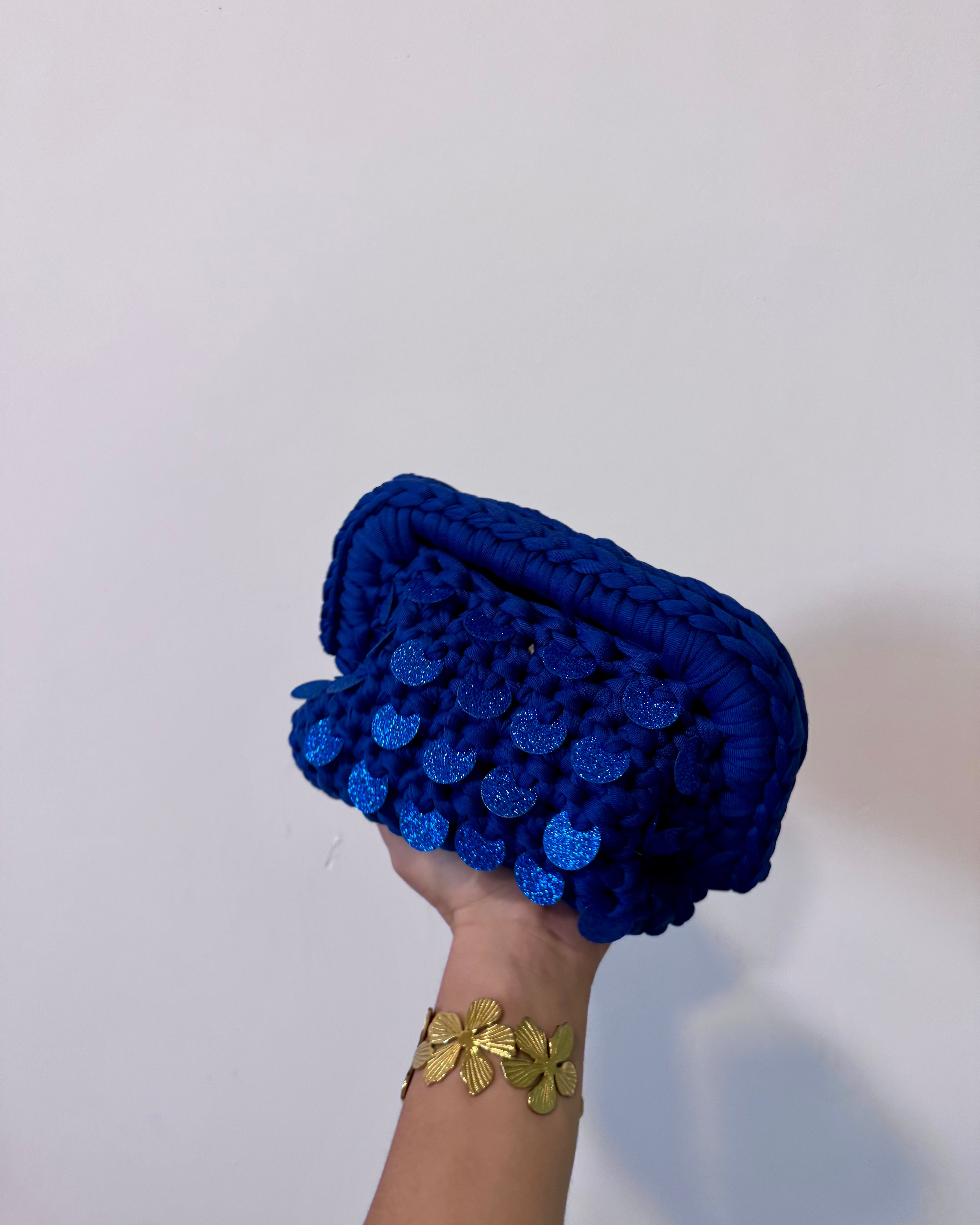 Pasticcino small blu Royal paillettes Glitterate 