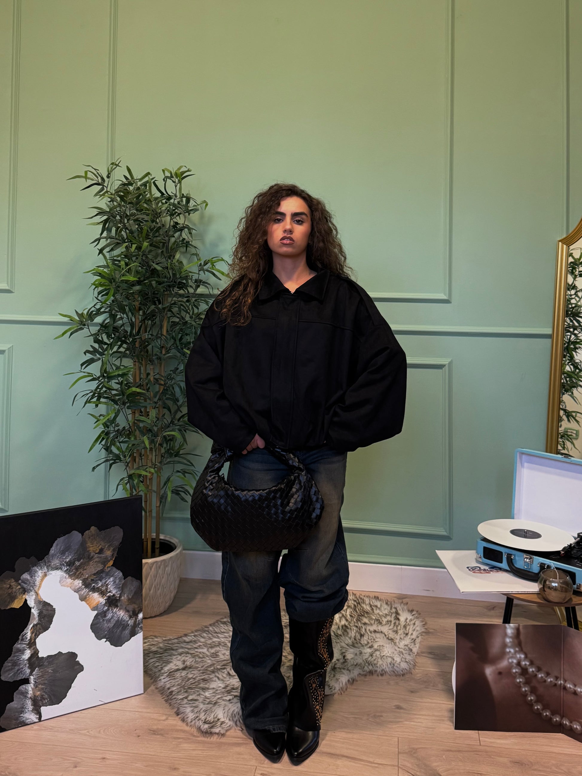 Bag intreccio big black
