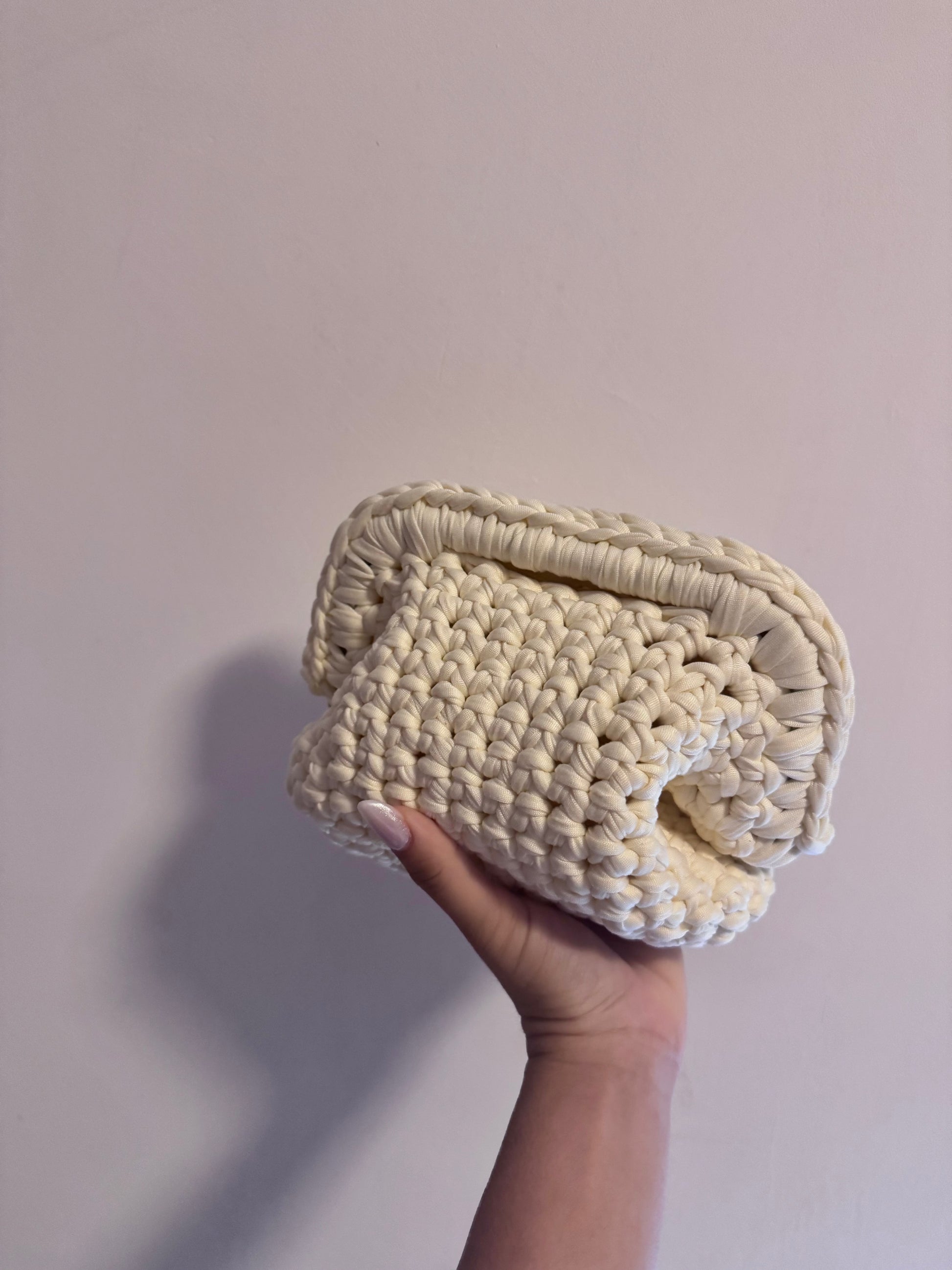 Bag Mabel nero dett. bianco