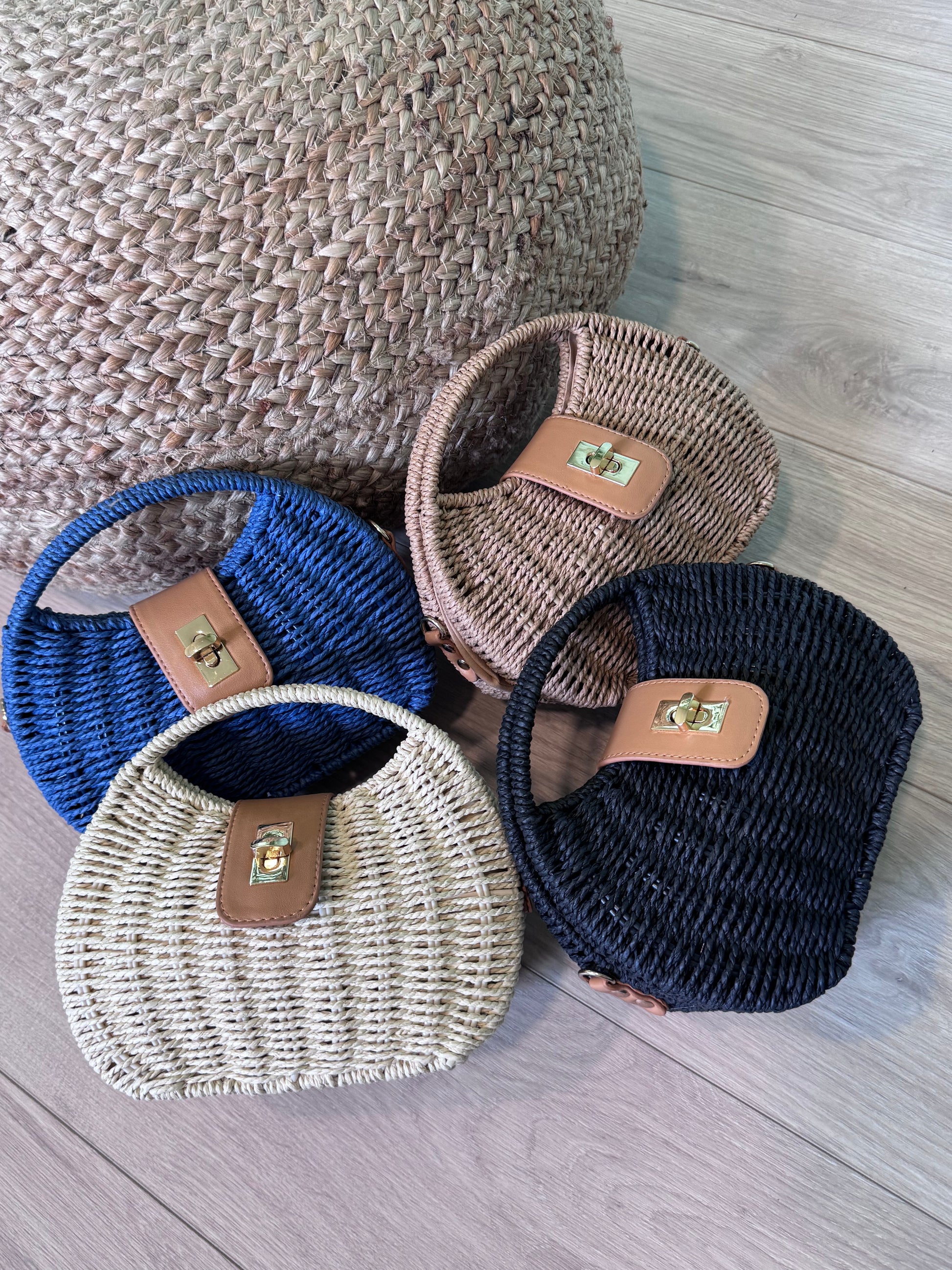 Bag panama nera