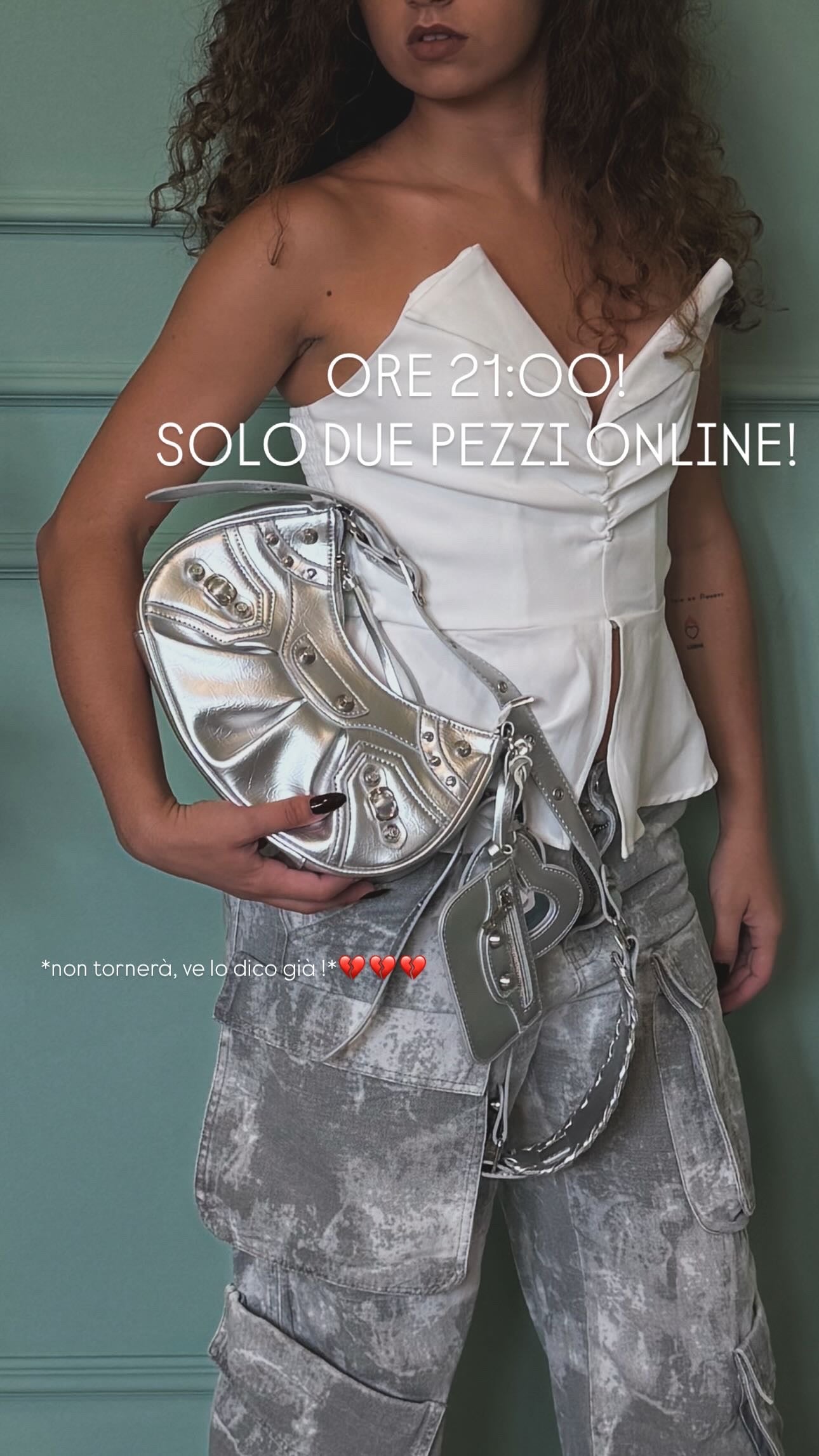 Bag grace silver