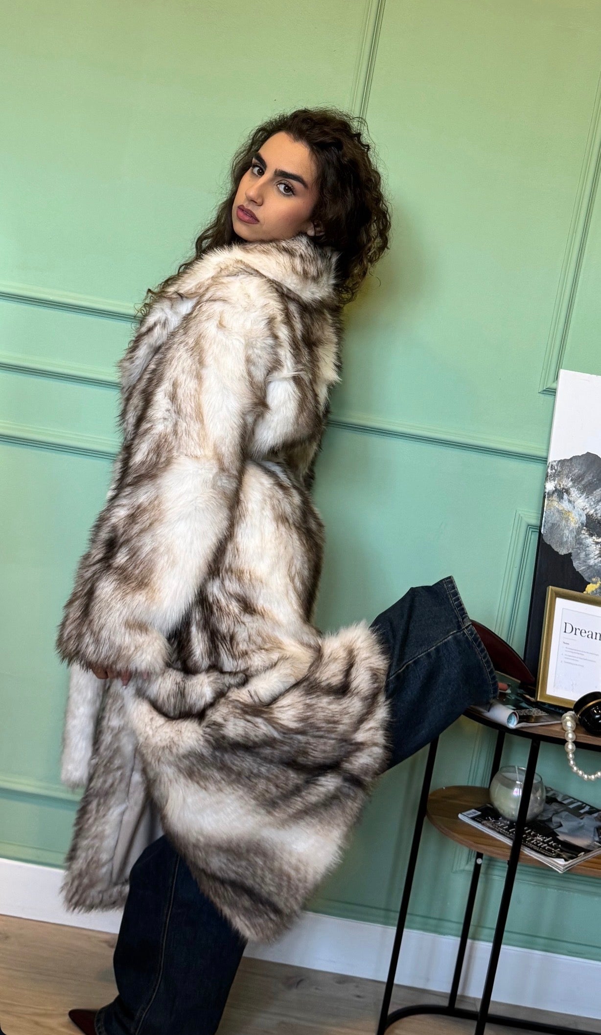 Pelliccia Oslo lunga