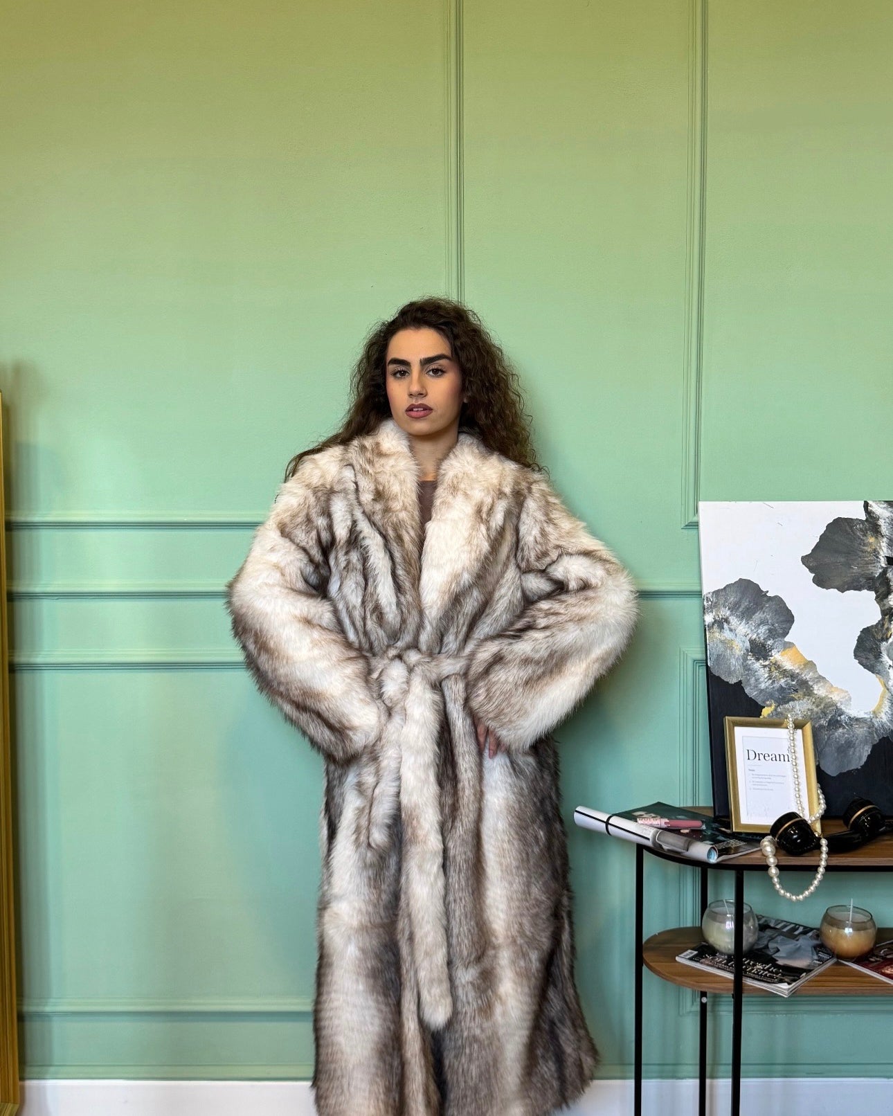 Pelliccia Oslo lunga