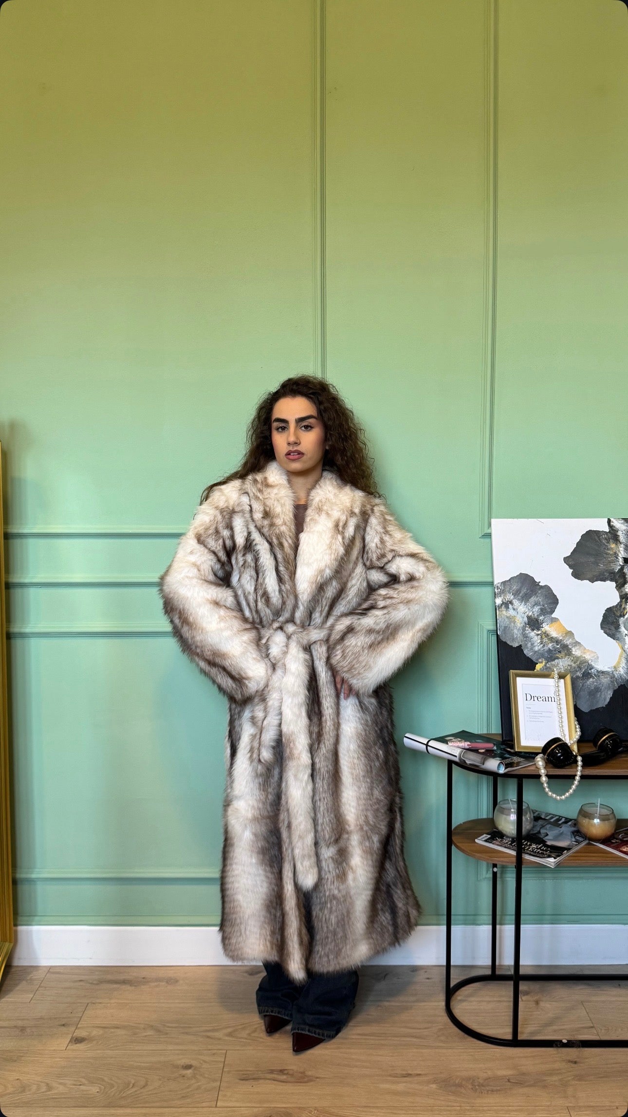 Pelliccia Oslo lunga