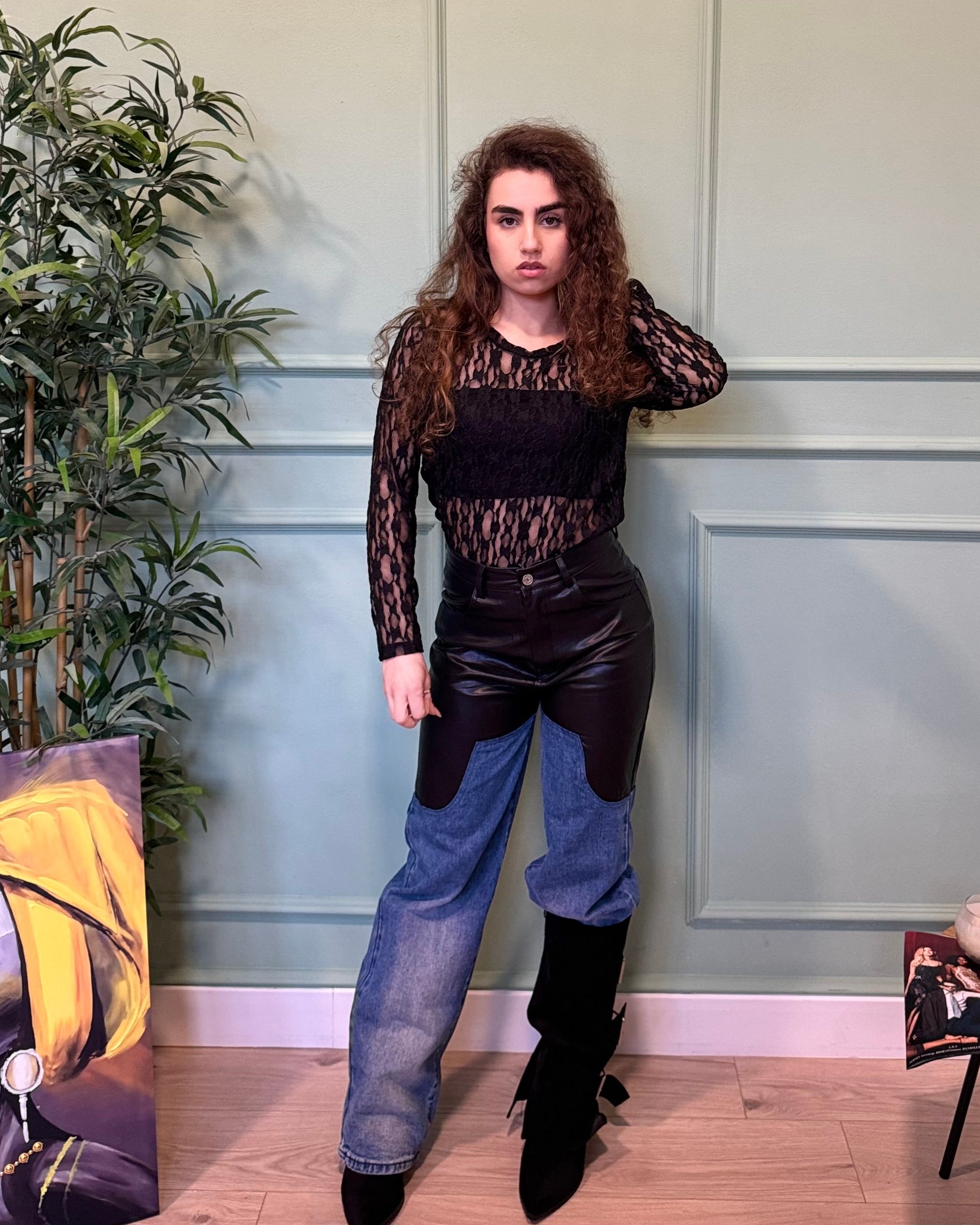 T-Shirt Sydeny in pizzo