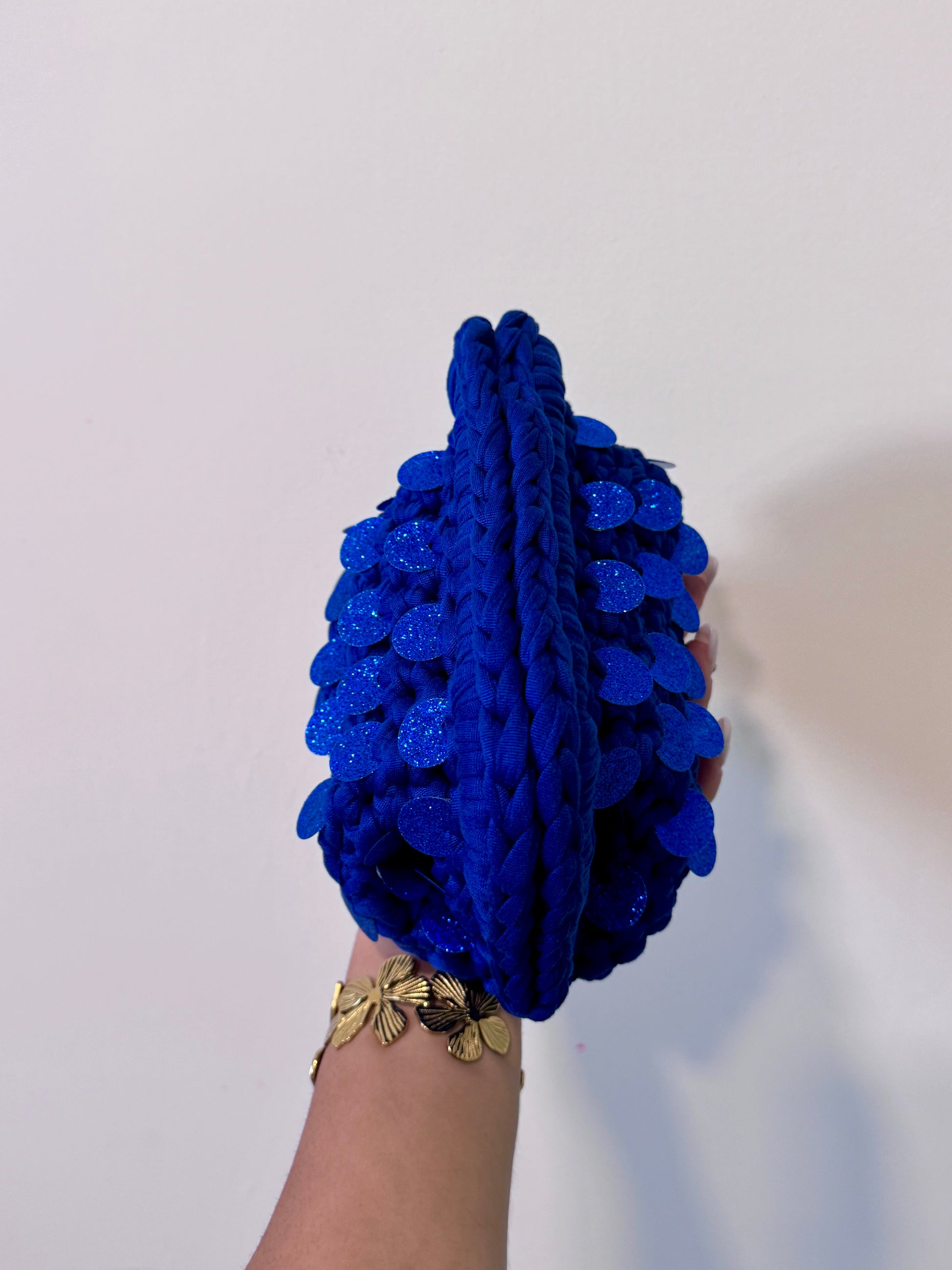 Pasticcino small blu Royal paillettes Glitterate ￼