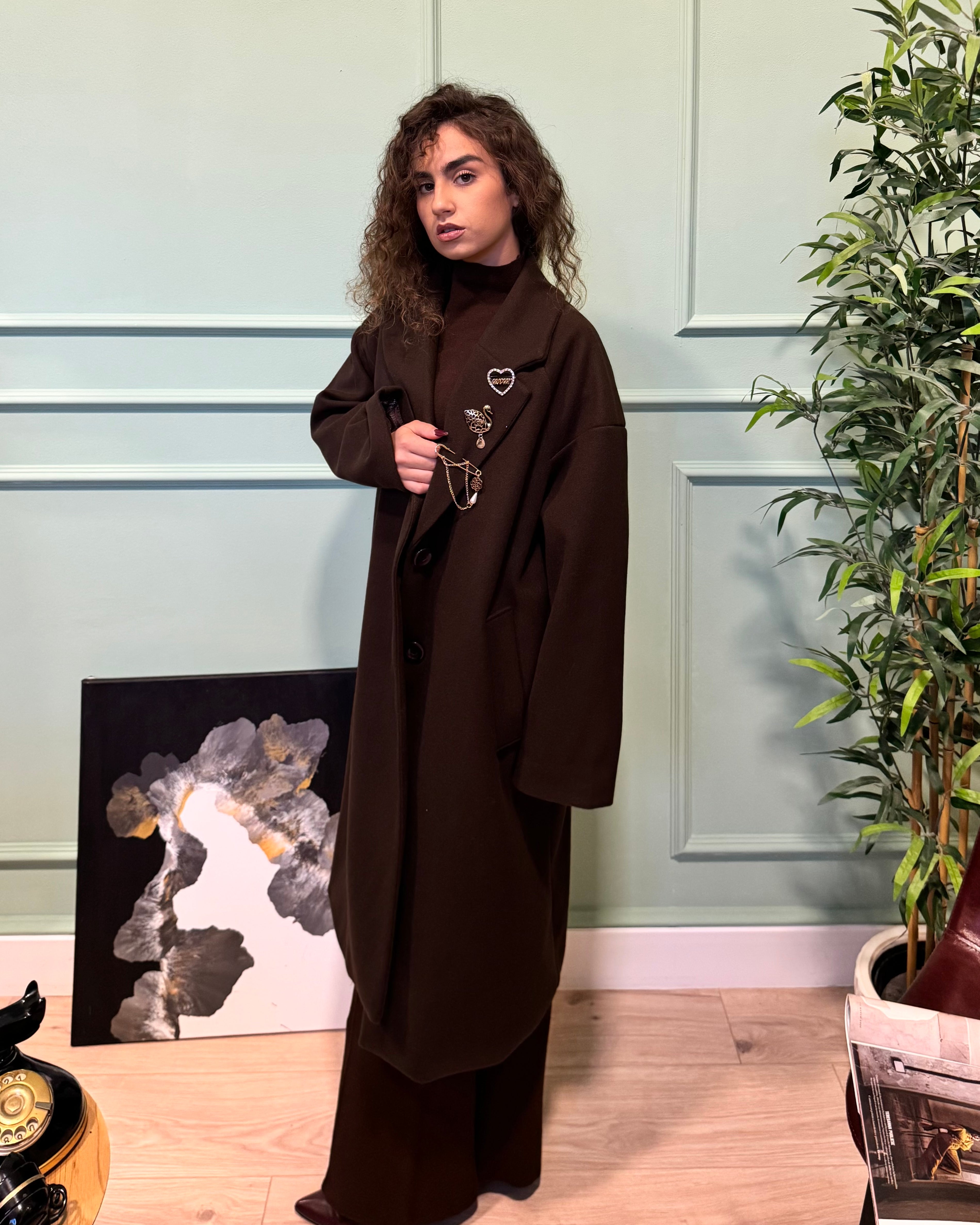 Cappotto Spilla Gold