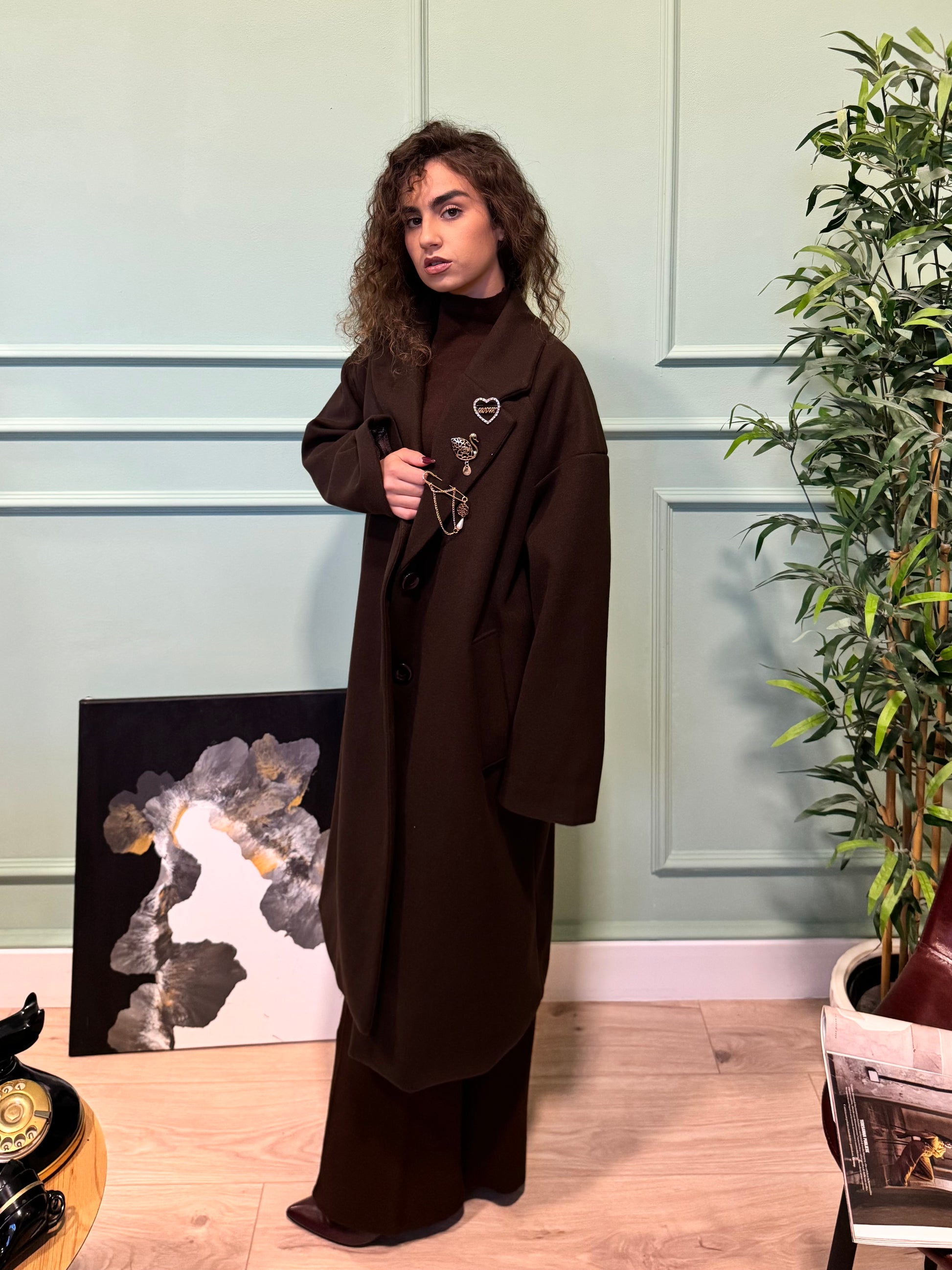 Cappotto Spilla Gold