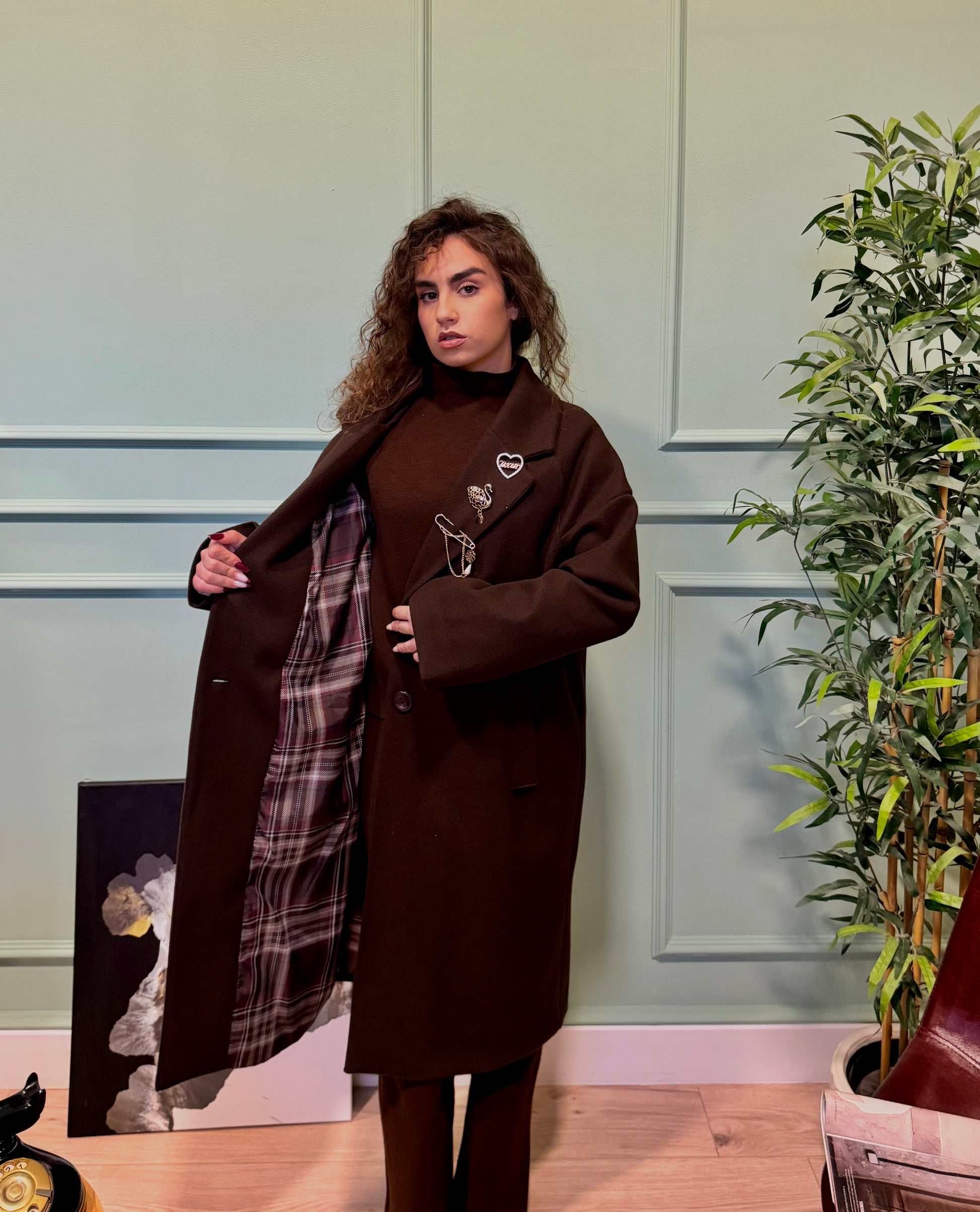 Cappotto Spilla Gold