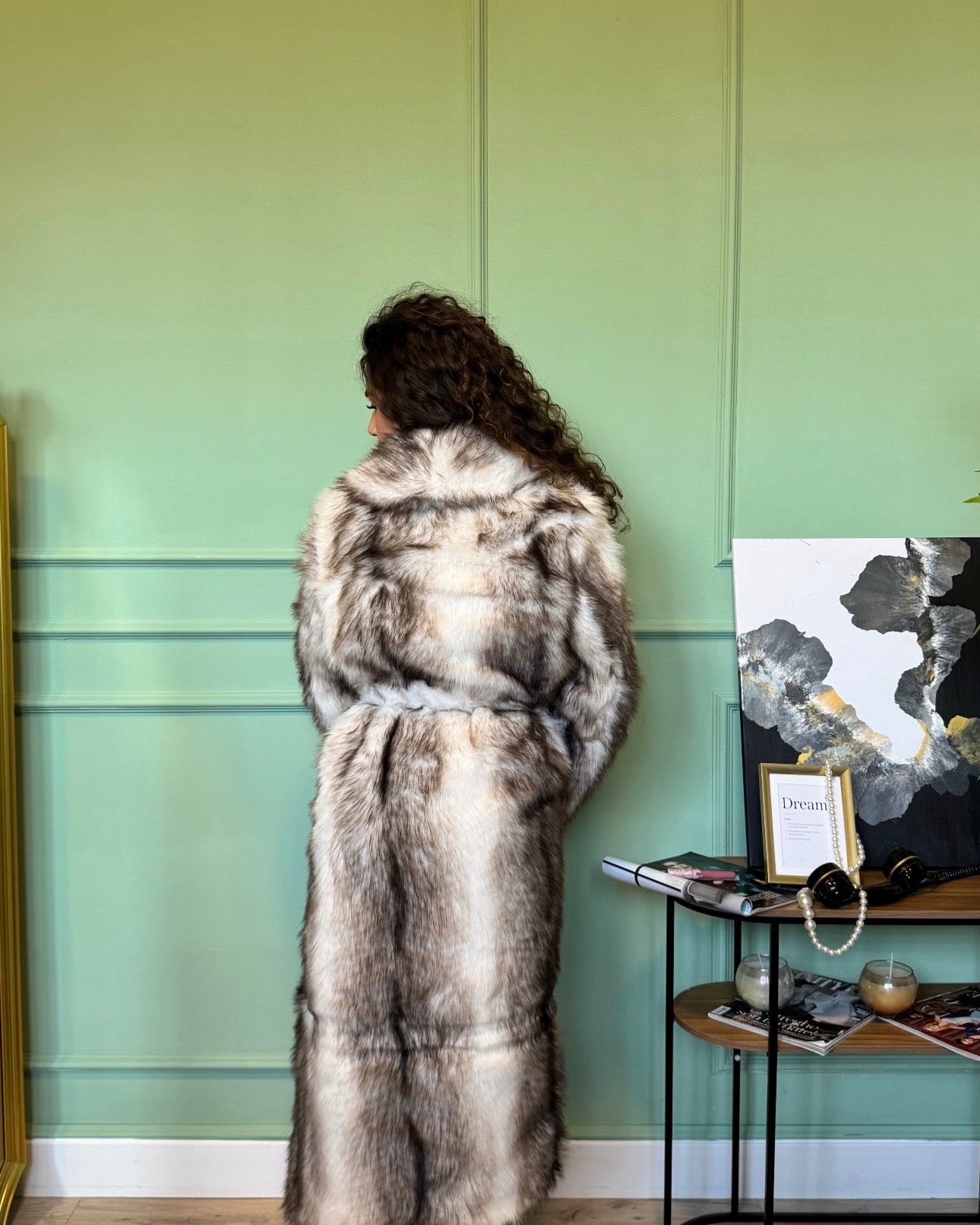 Pelliccia Oslo lunga