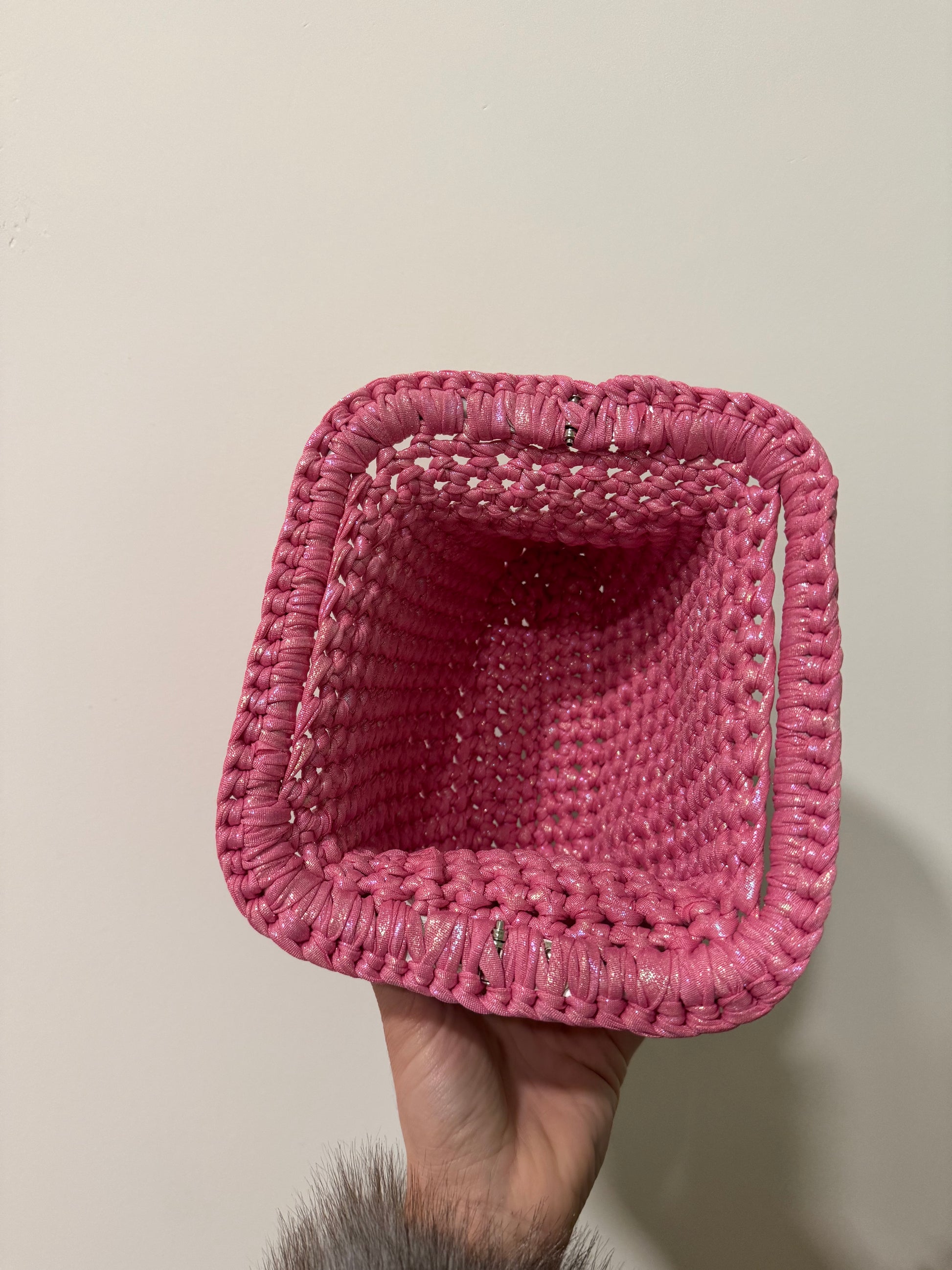 Pasticcino small rosa Barbie glitter￼