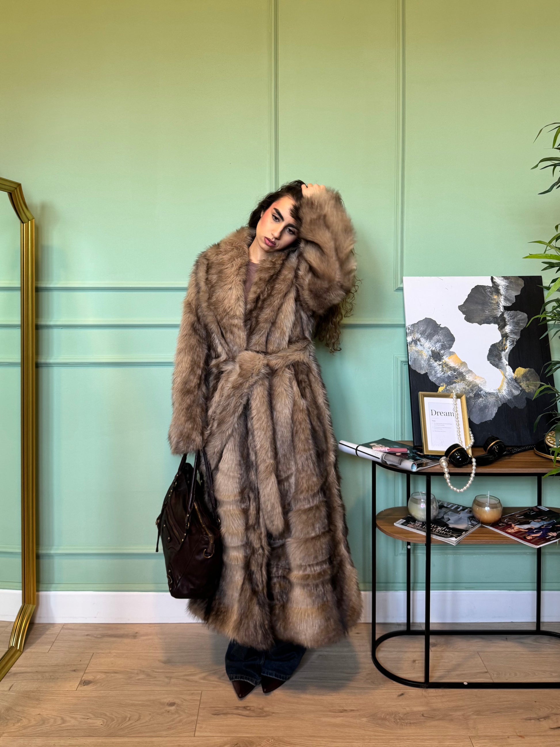 Pelliccia Oslo lunga