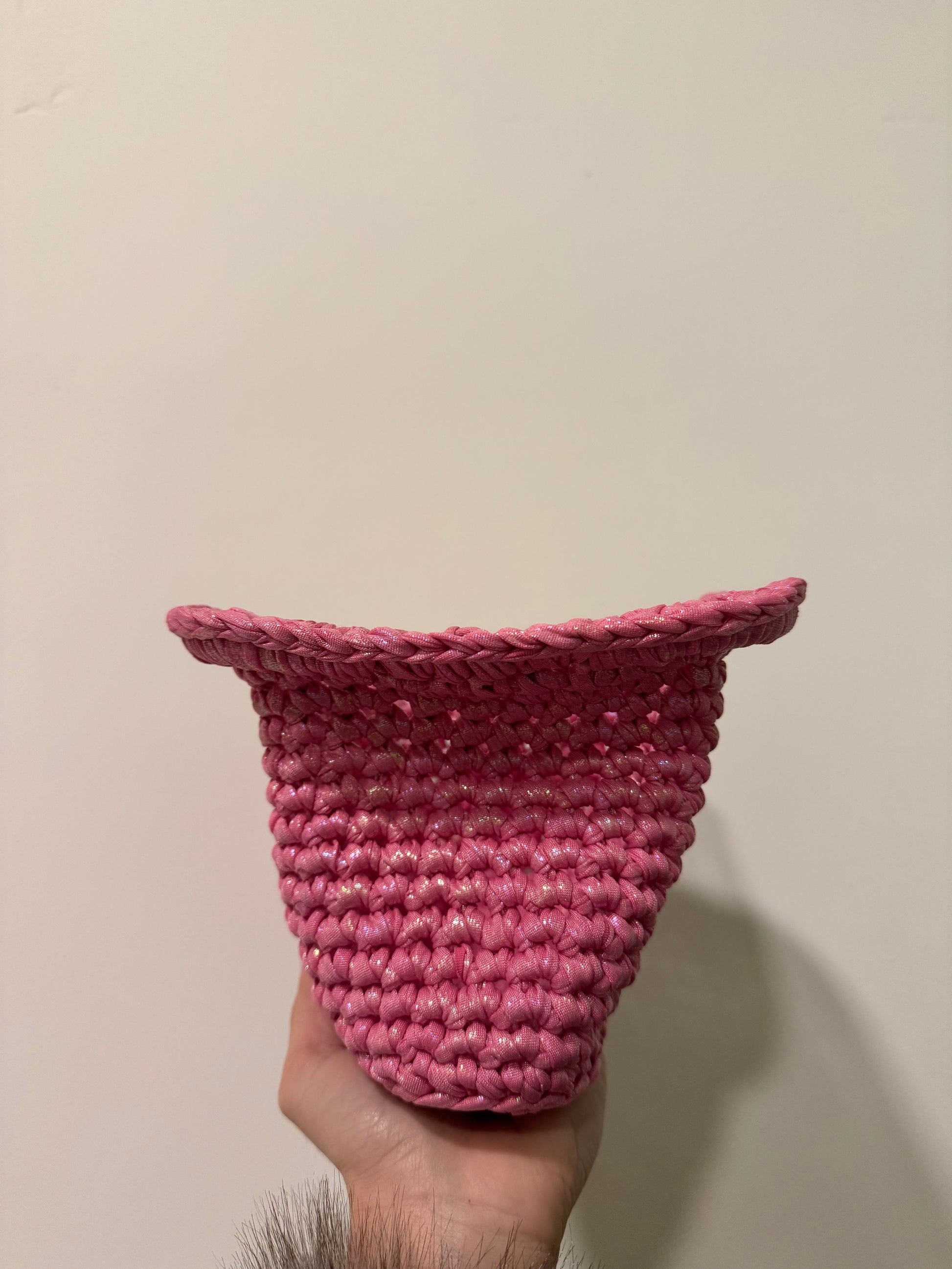 Pasticcino small rosa Barbie glitter￼