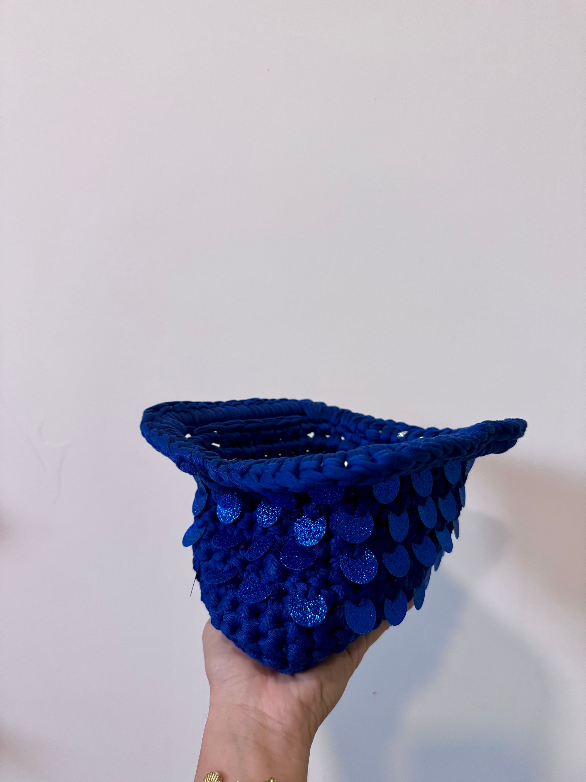 Pasticcino small blu Royal paillettes Glitterate ￼