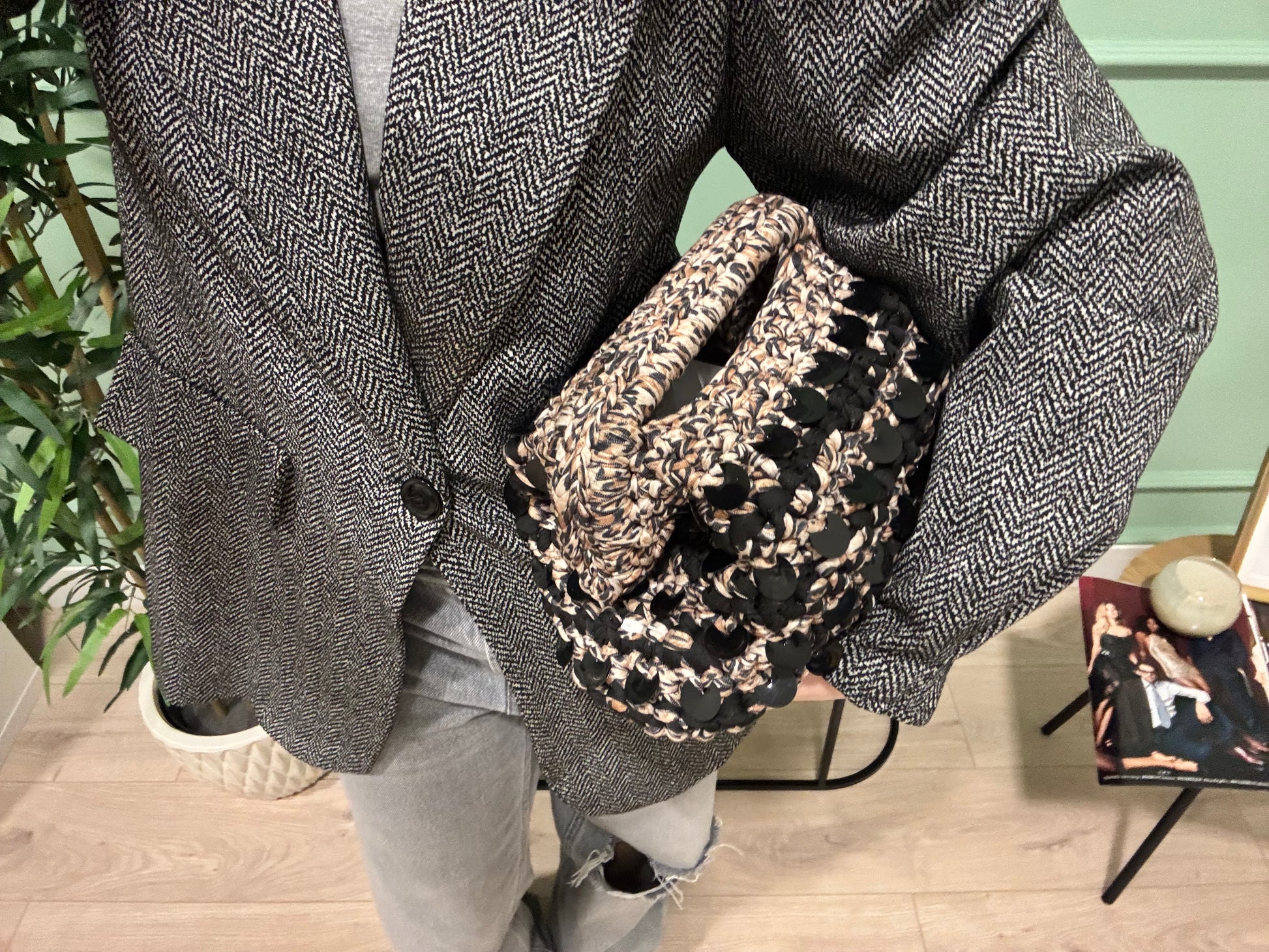 Pasticcino big LIMITED edition leopardata paillettes