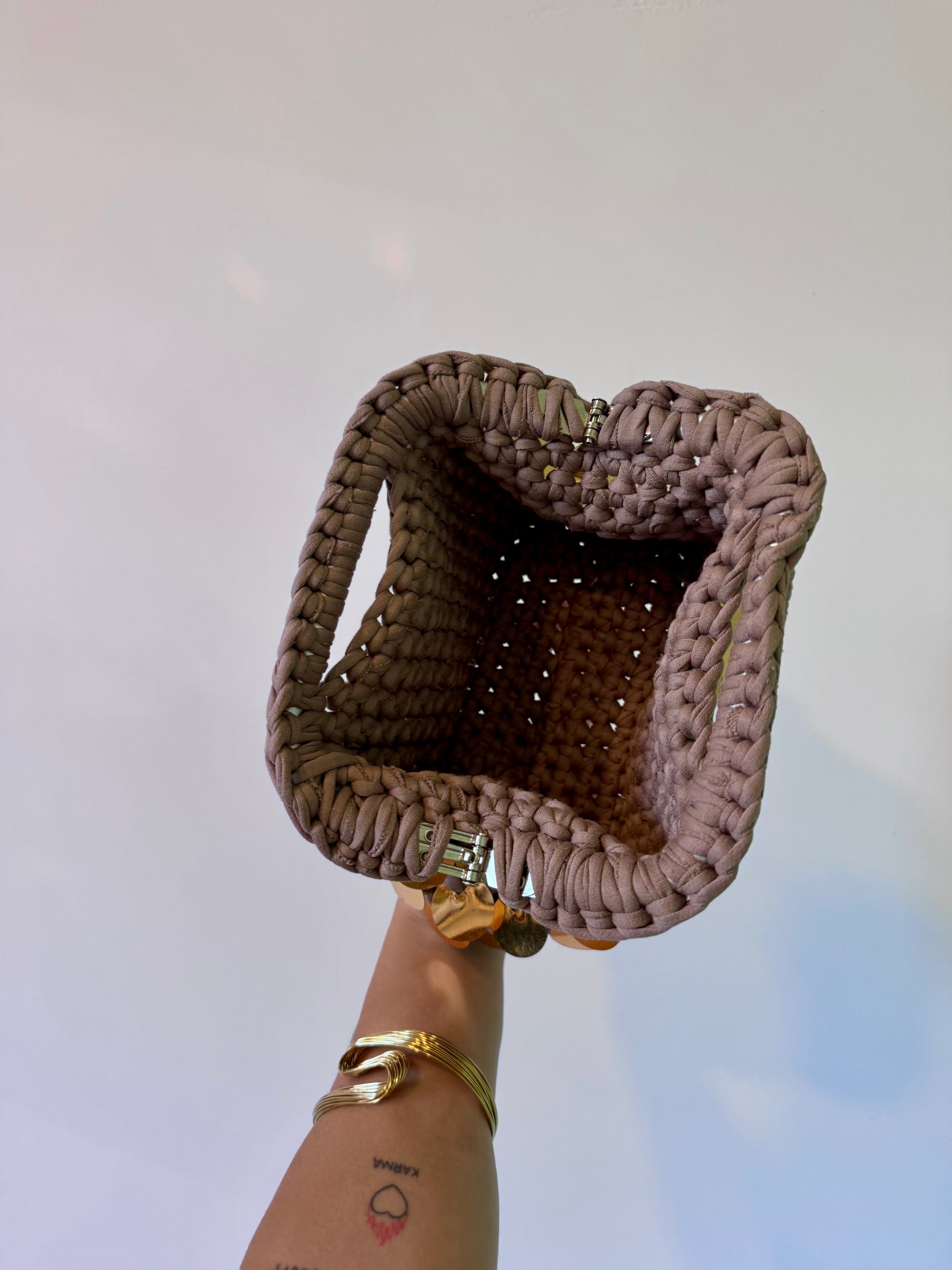 Pasticcino small fango paillettes