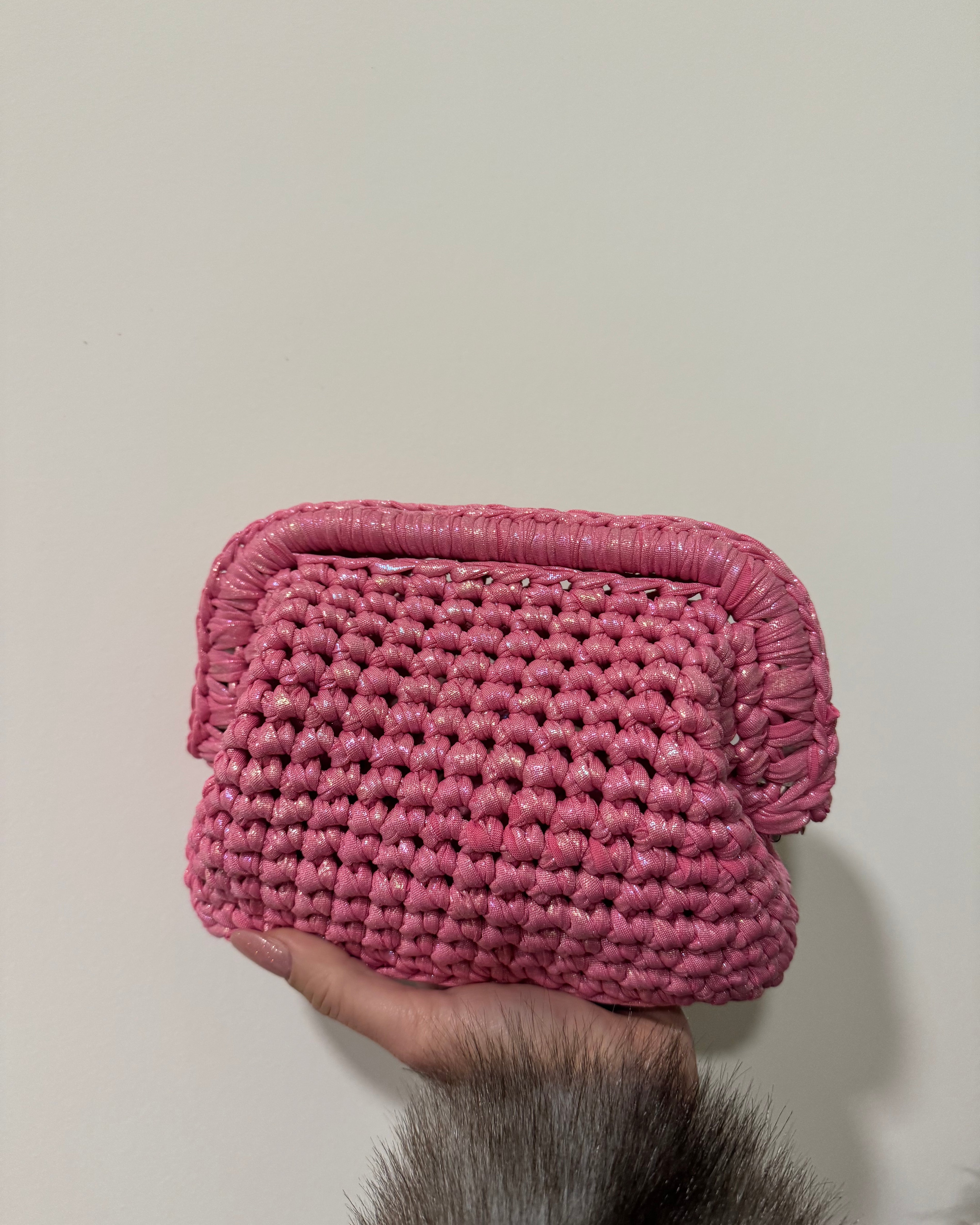 Pasticcino small rosa Barbie glitter￼