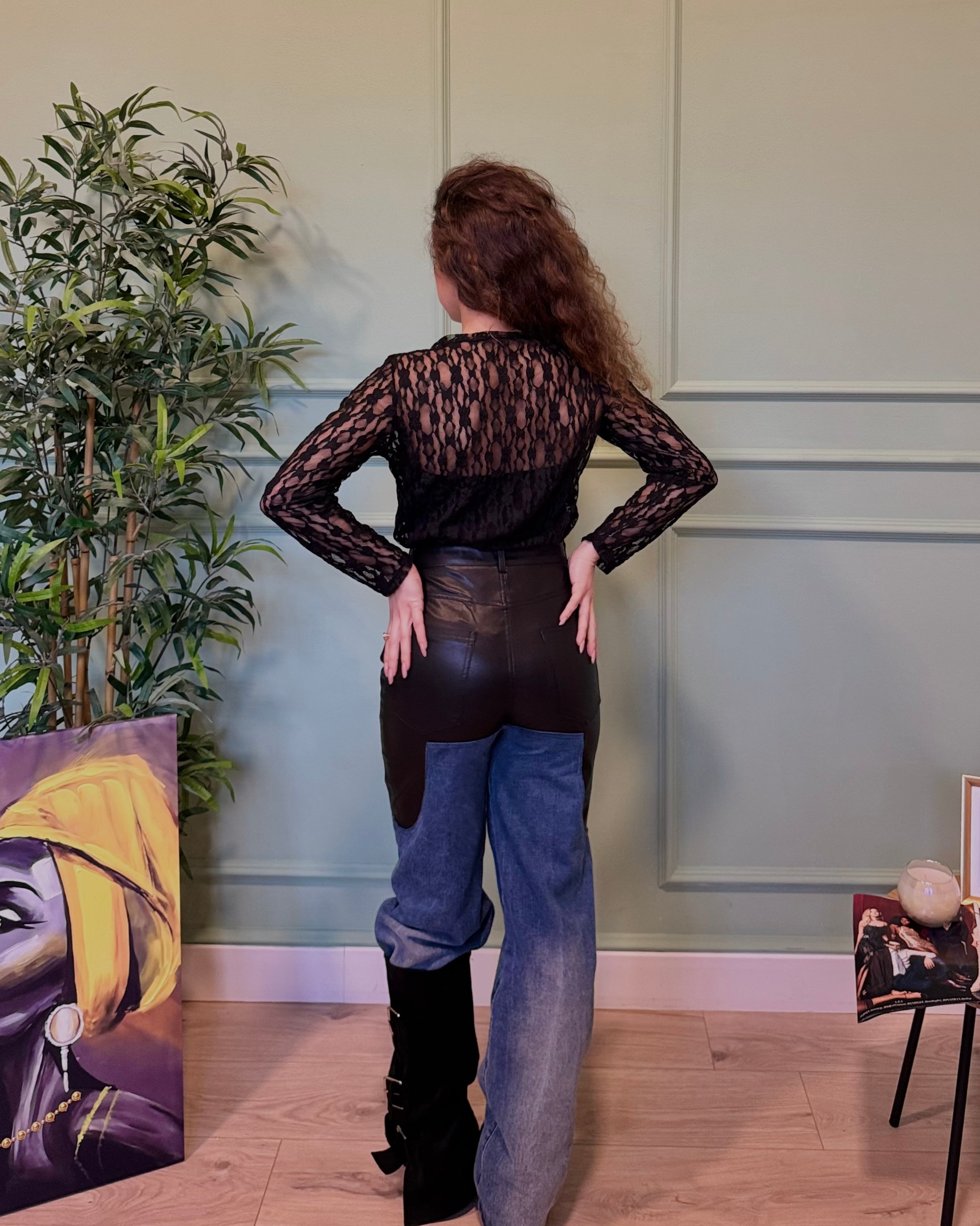 T-Shirt Sydeny in pizzo