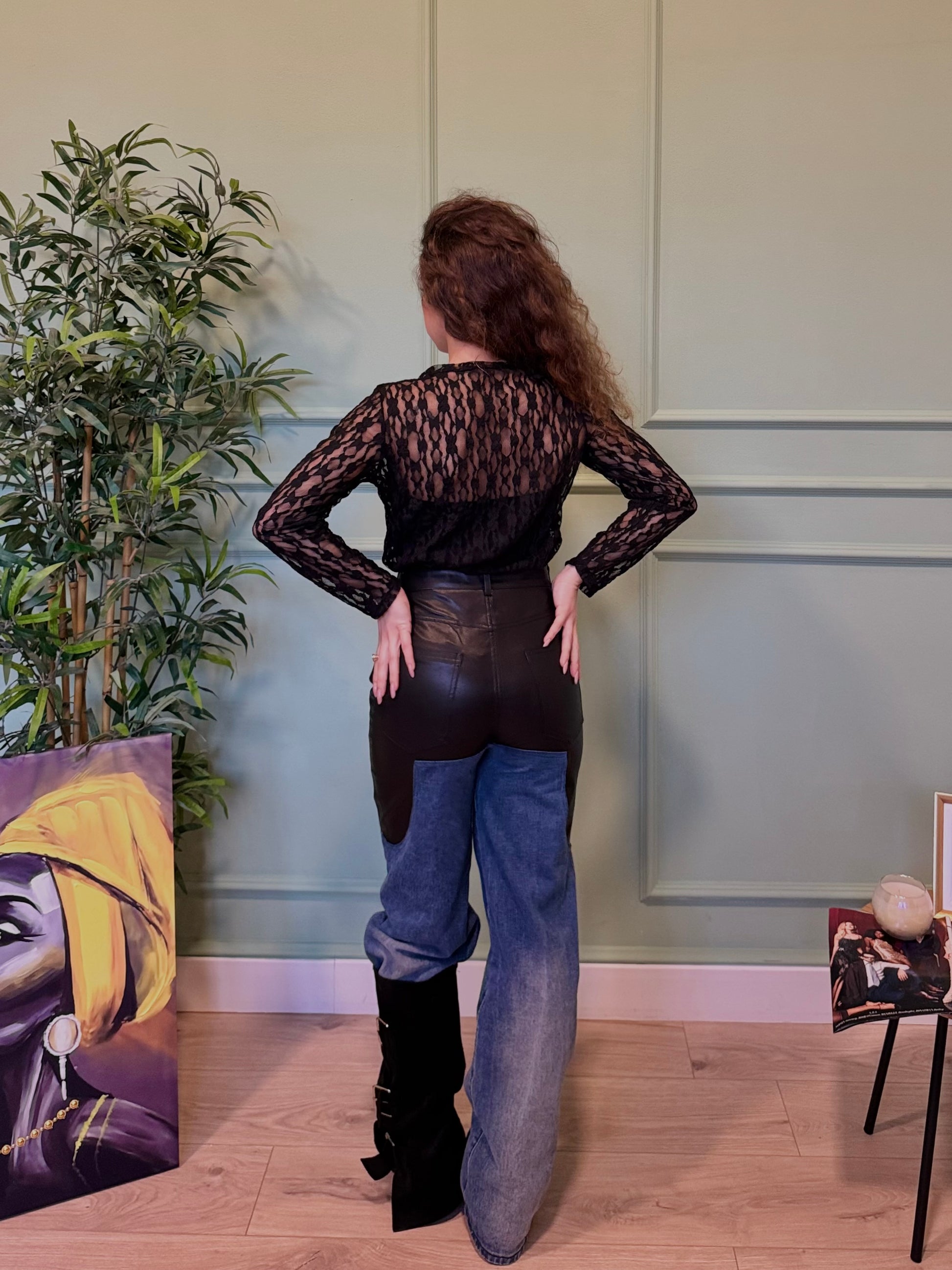 T-Shirt Sydeny in pizzo