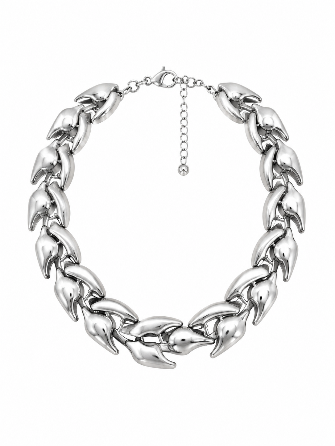 Collana girocollo argento