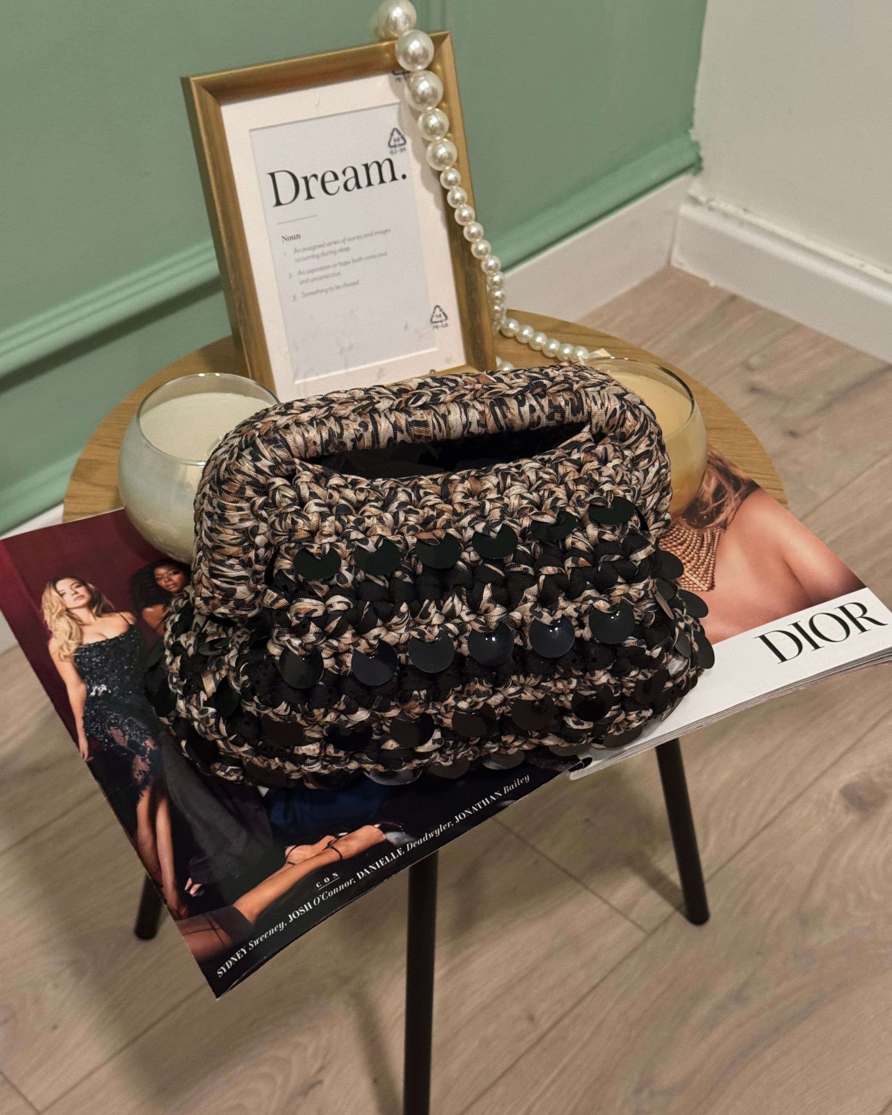 Pasticcino big LIMITED edition leopardata paillettes