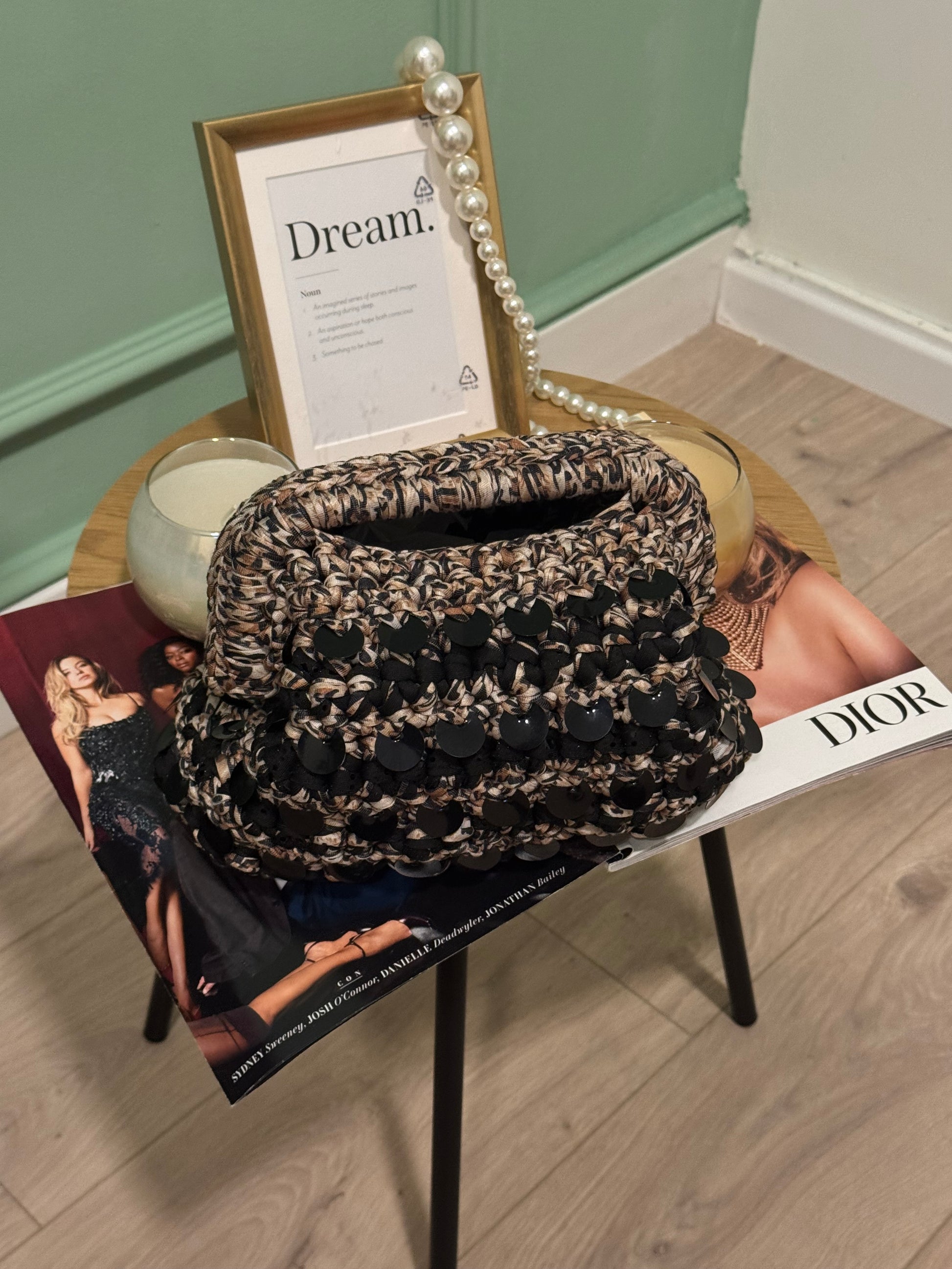 Pasticcino big LIMITED edition leopardata paillettes