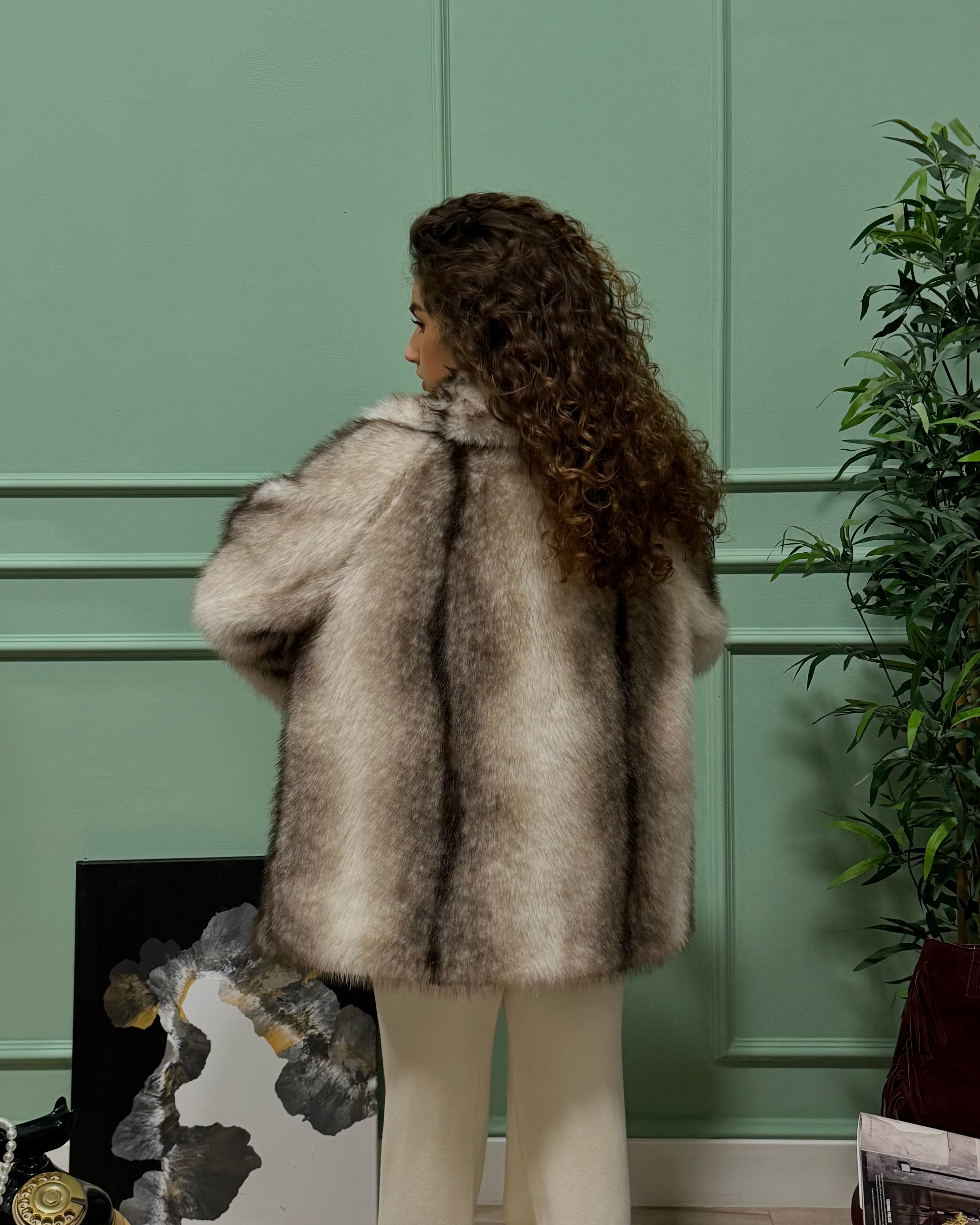 Pelliccia Parigi maniche lunghe