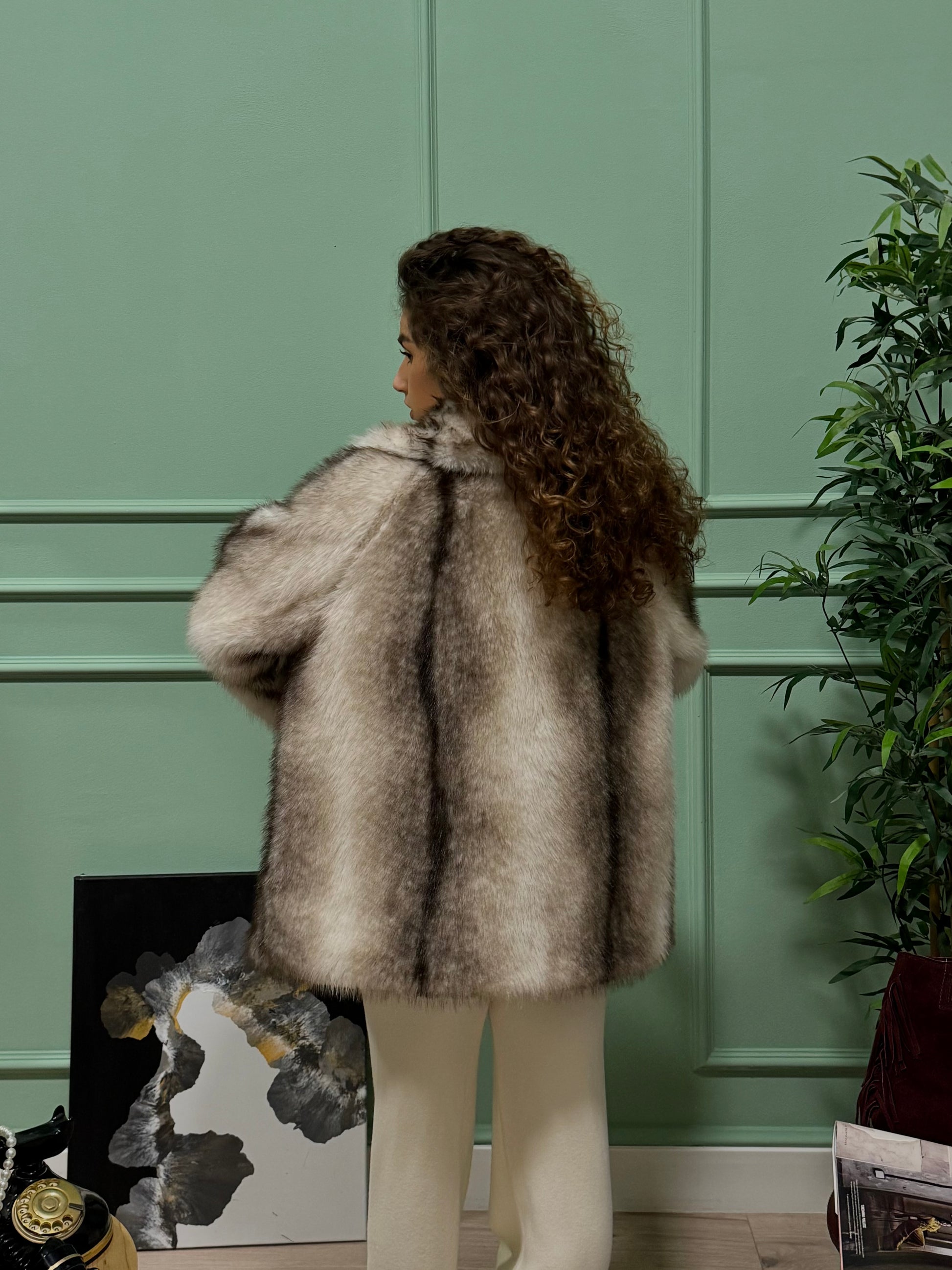 Pelliccia Parigi maniche lunghe