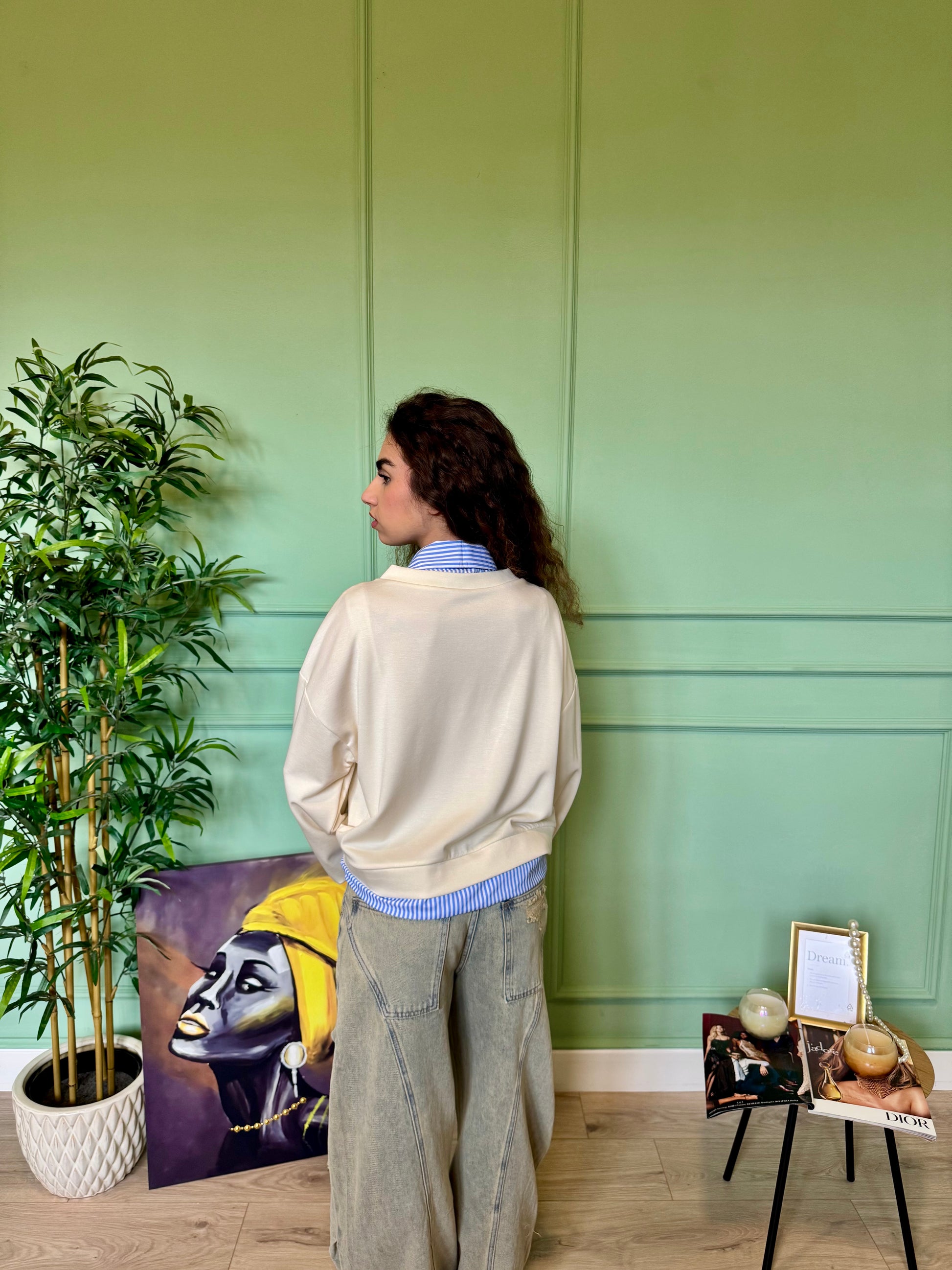 Camicia Cherry Combinata