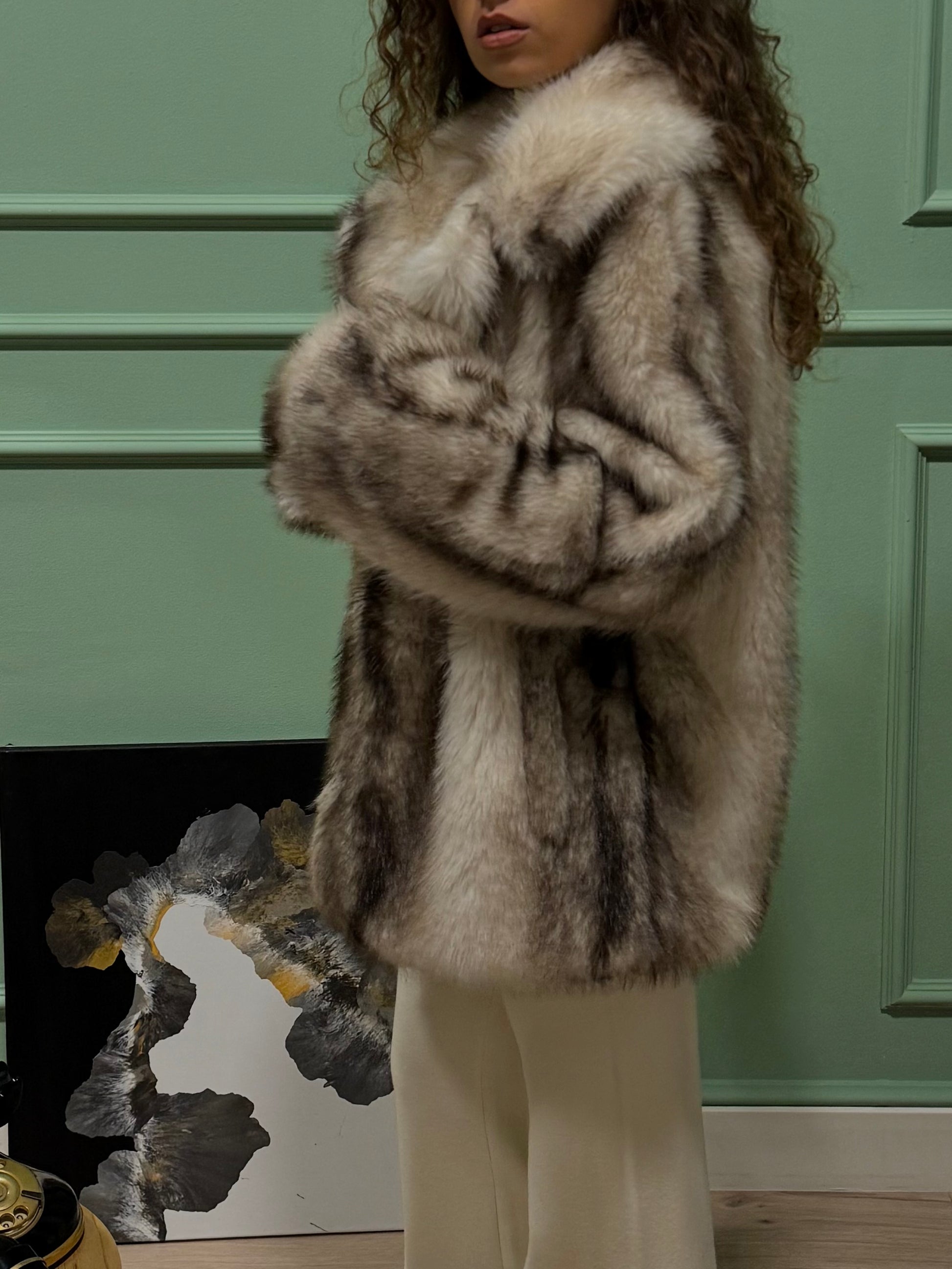 Pelliccia Parigi maniche lunghe