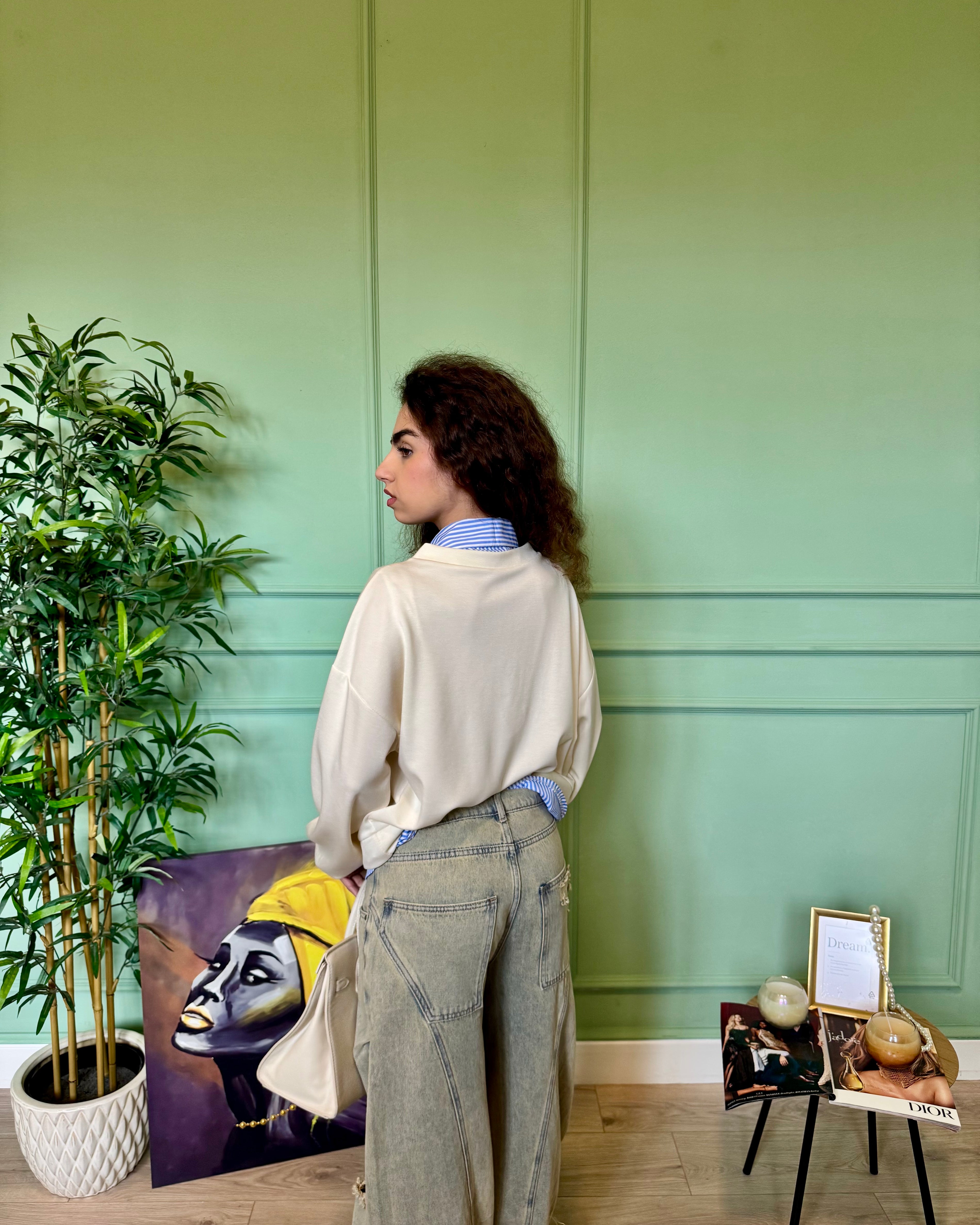 Camicia Cherry Combinata