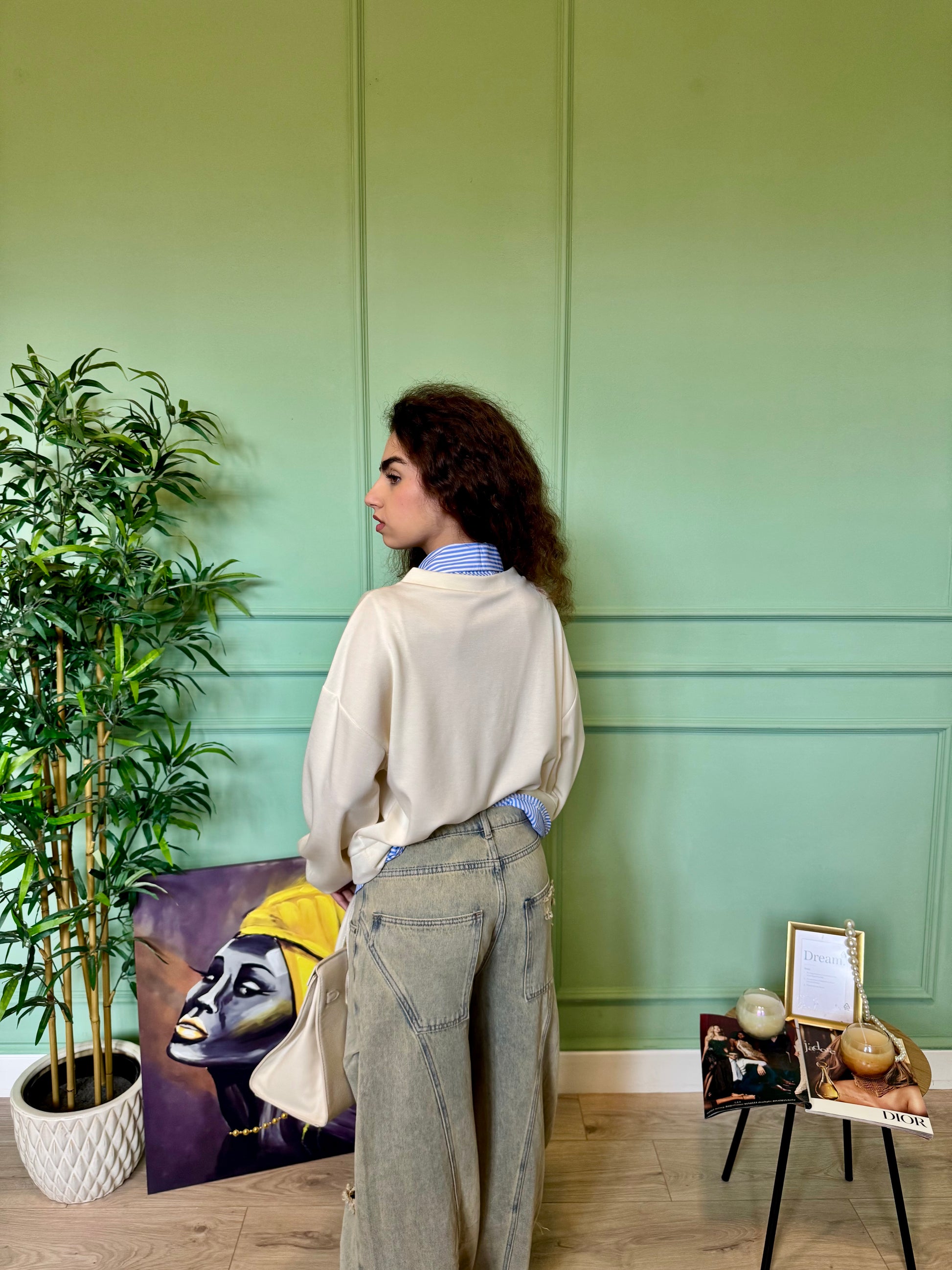 Camicia Cherry Combinata