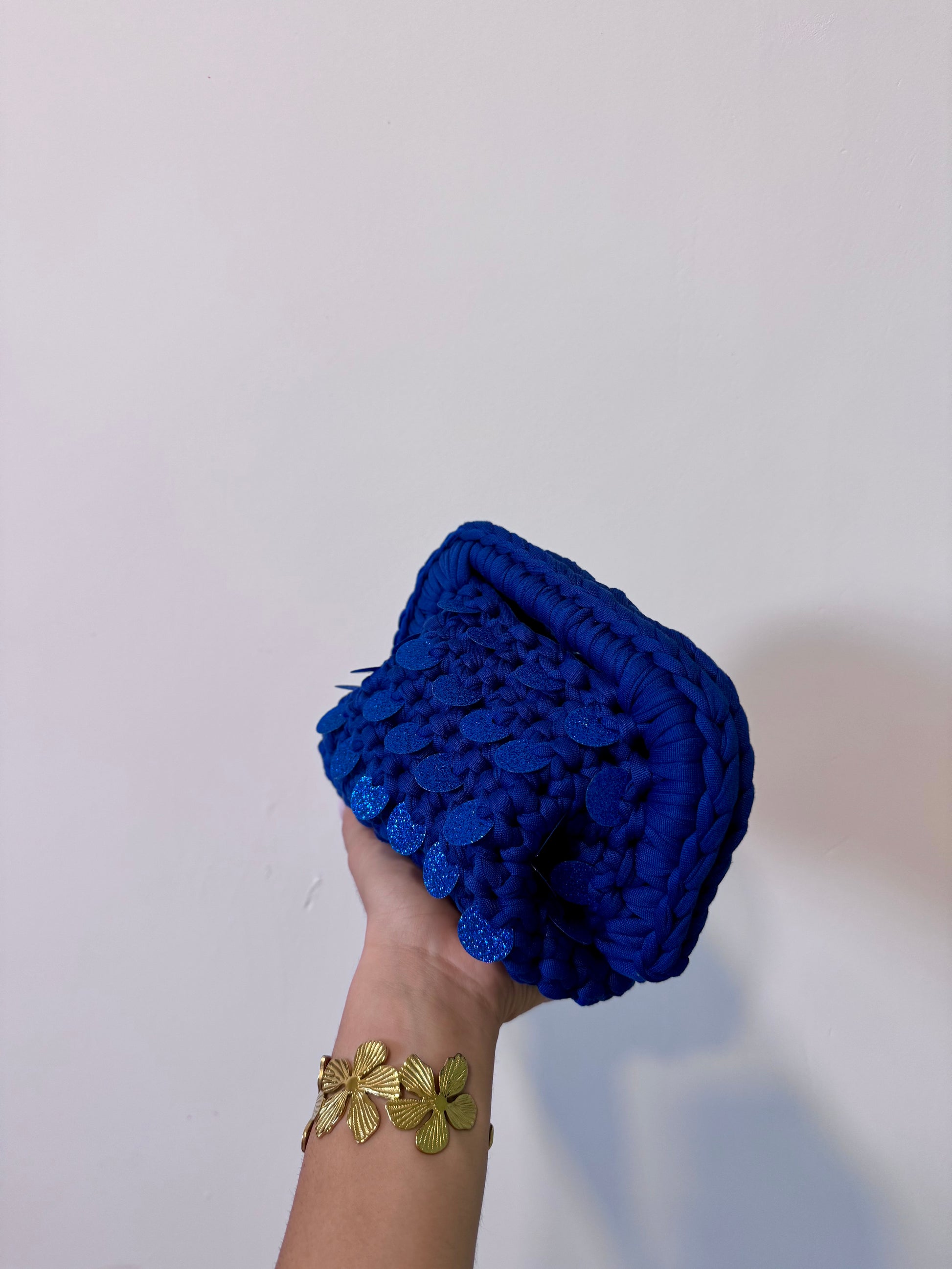 Pasticcino small blu Royal paillettes Glitterate ￼