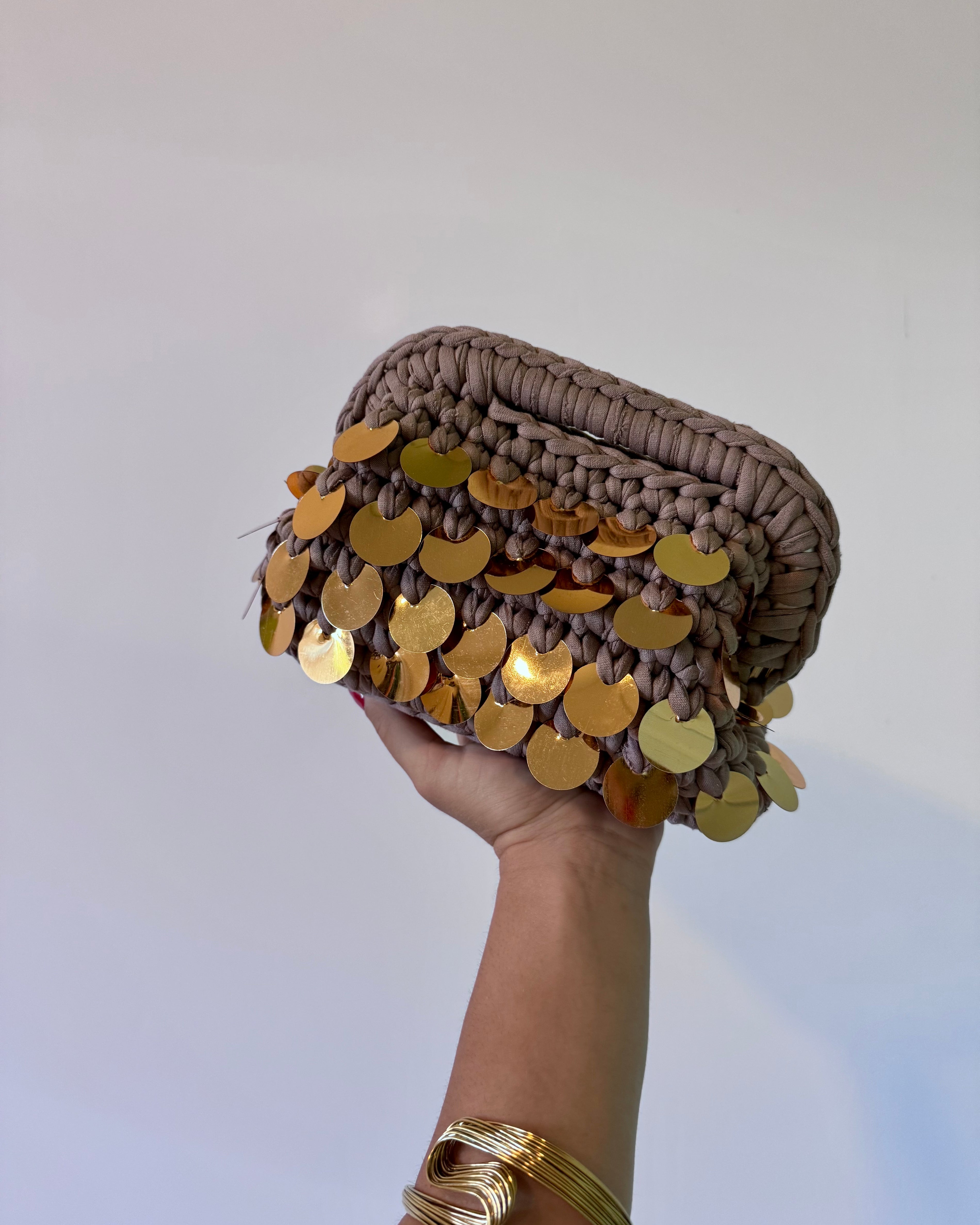 Pasticcino small fango paillettes