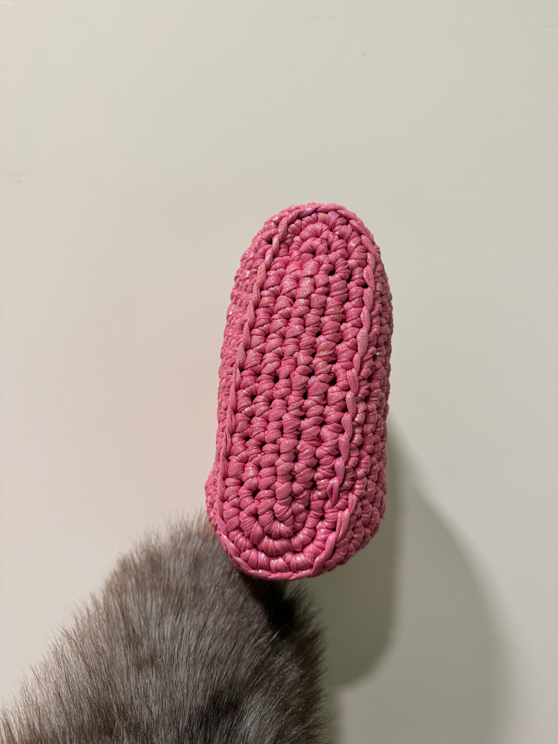 Pasticcino small rosa Barbie glitter￼