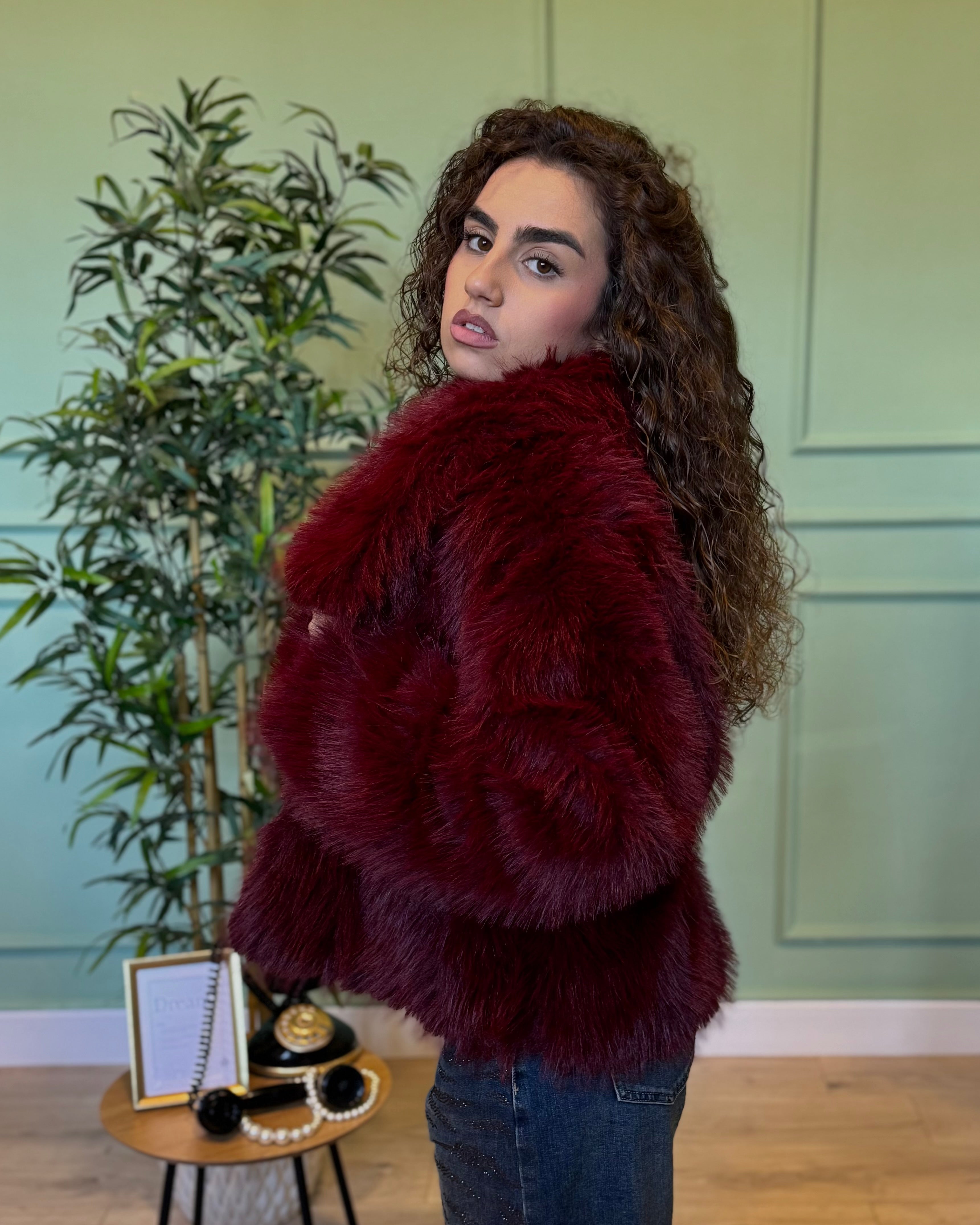 Pelliccia London bordeaux