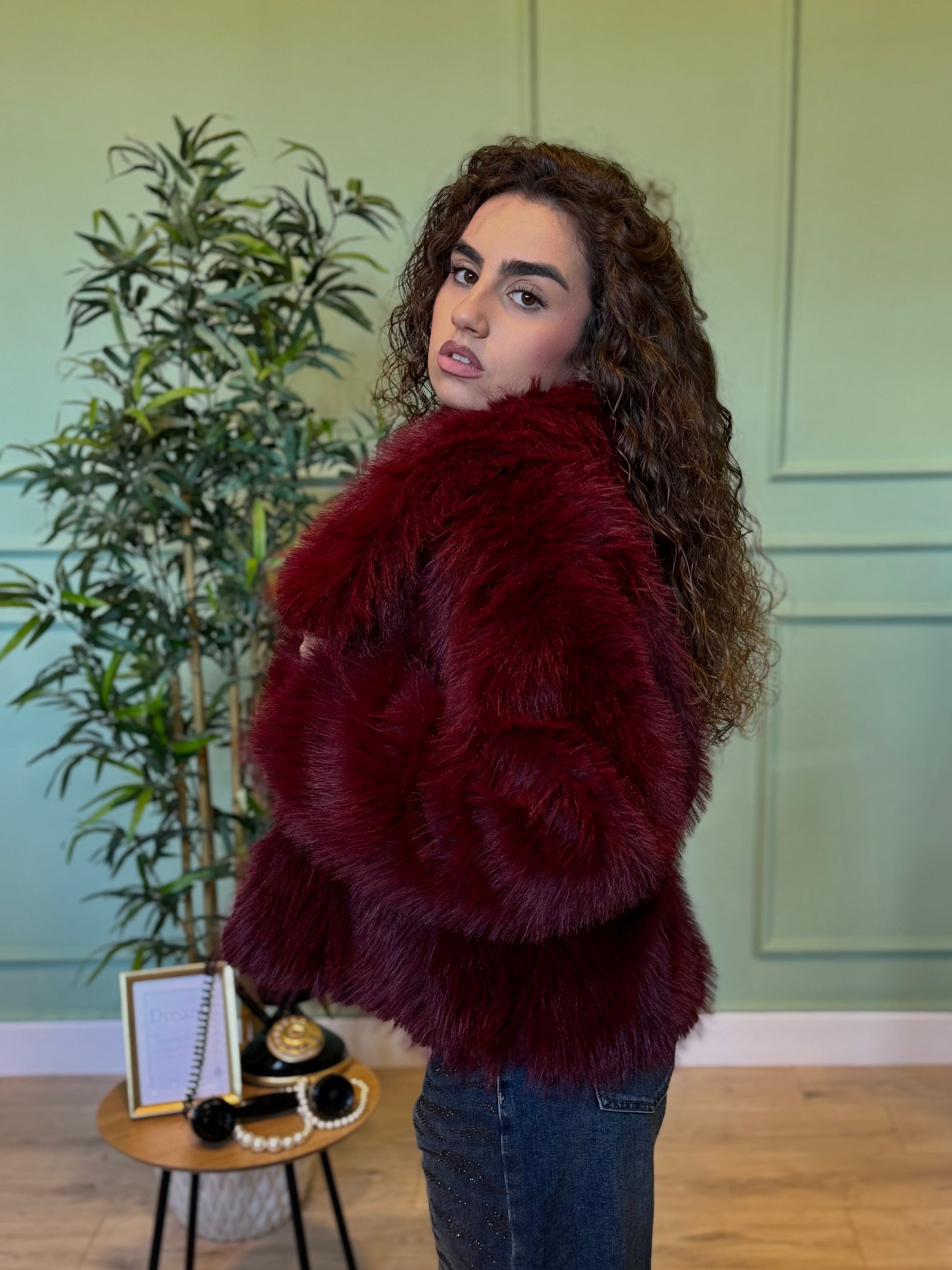 Pelliccia London bordeaux