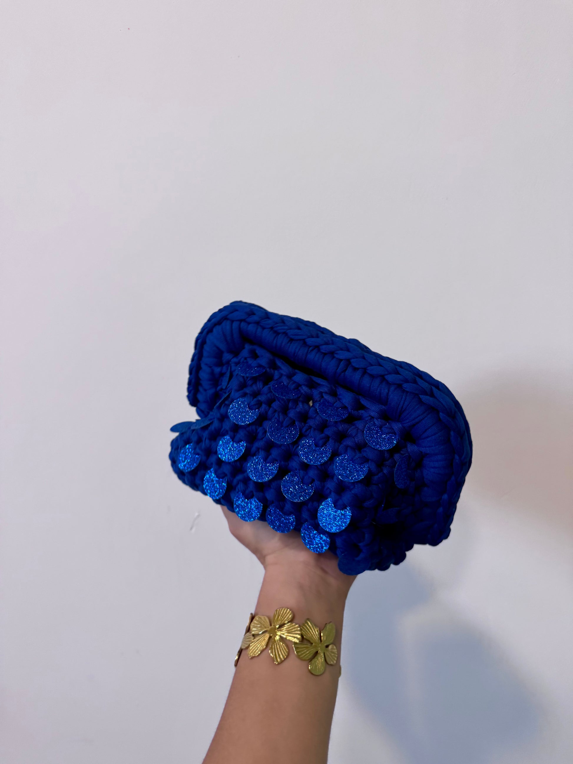 Pasticcino small blu Royal paillettes Glitterate ￼