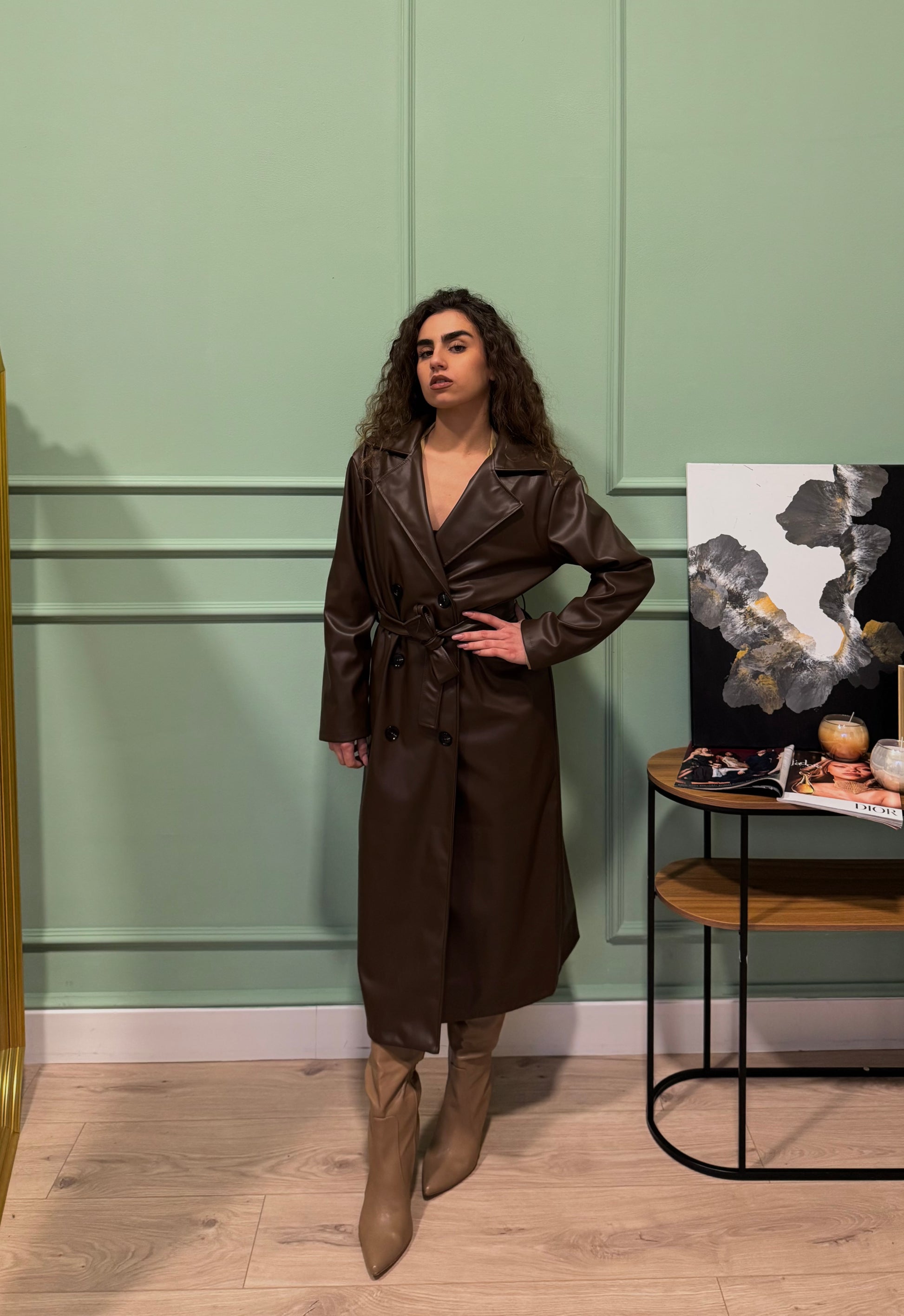 Trench Sienna marrone