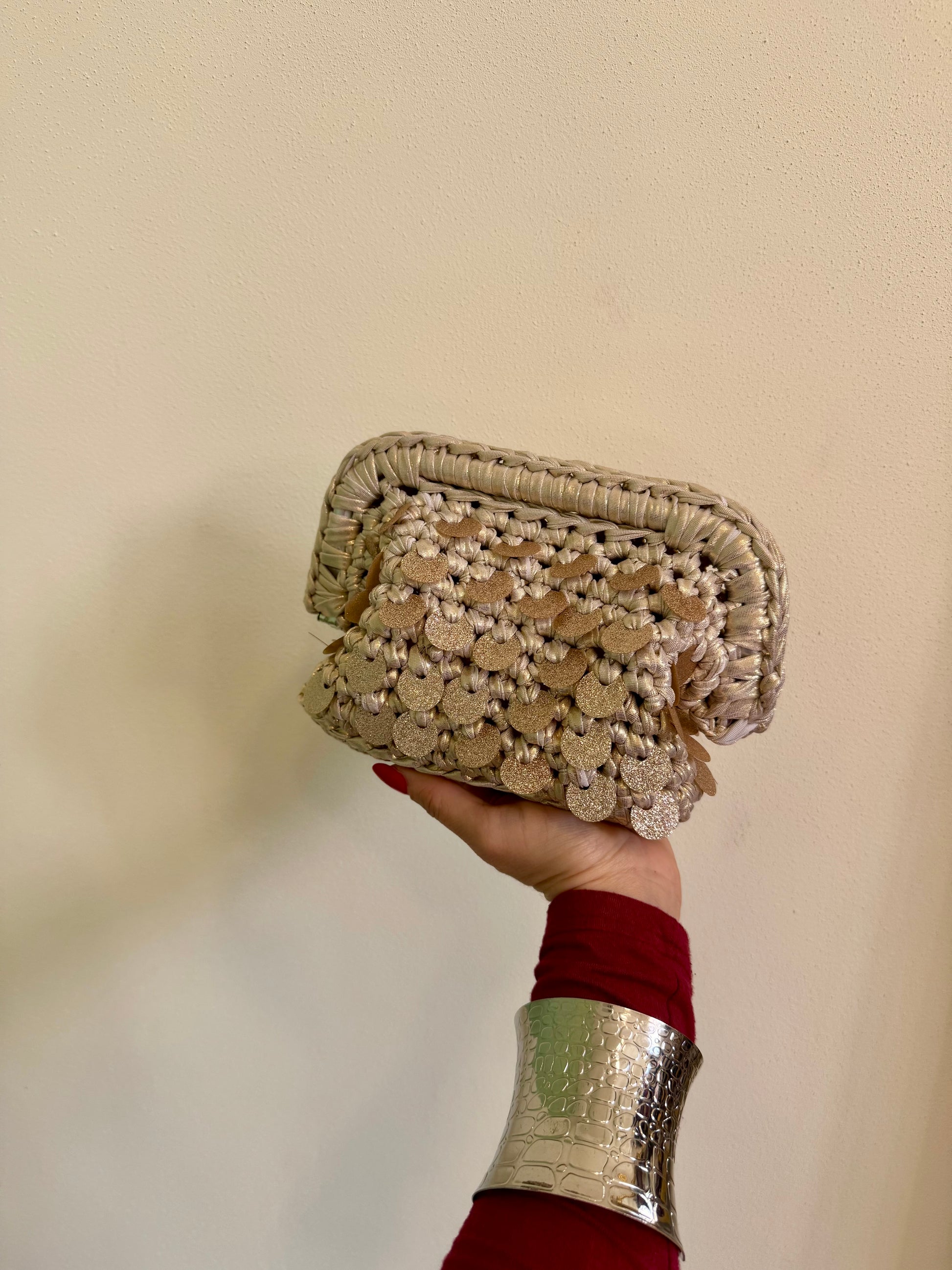 Pasticcino small champagne paillettes glitterate