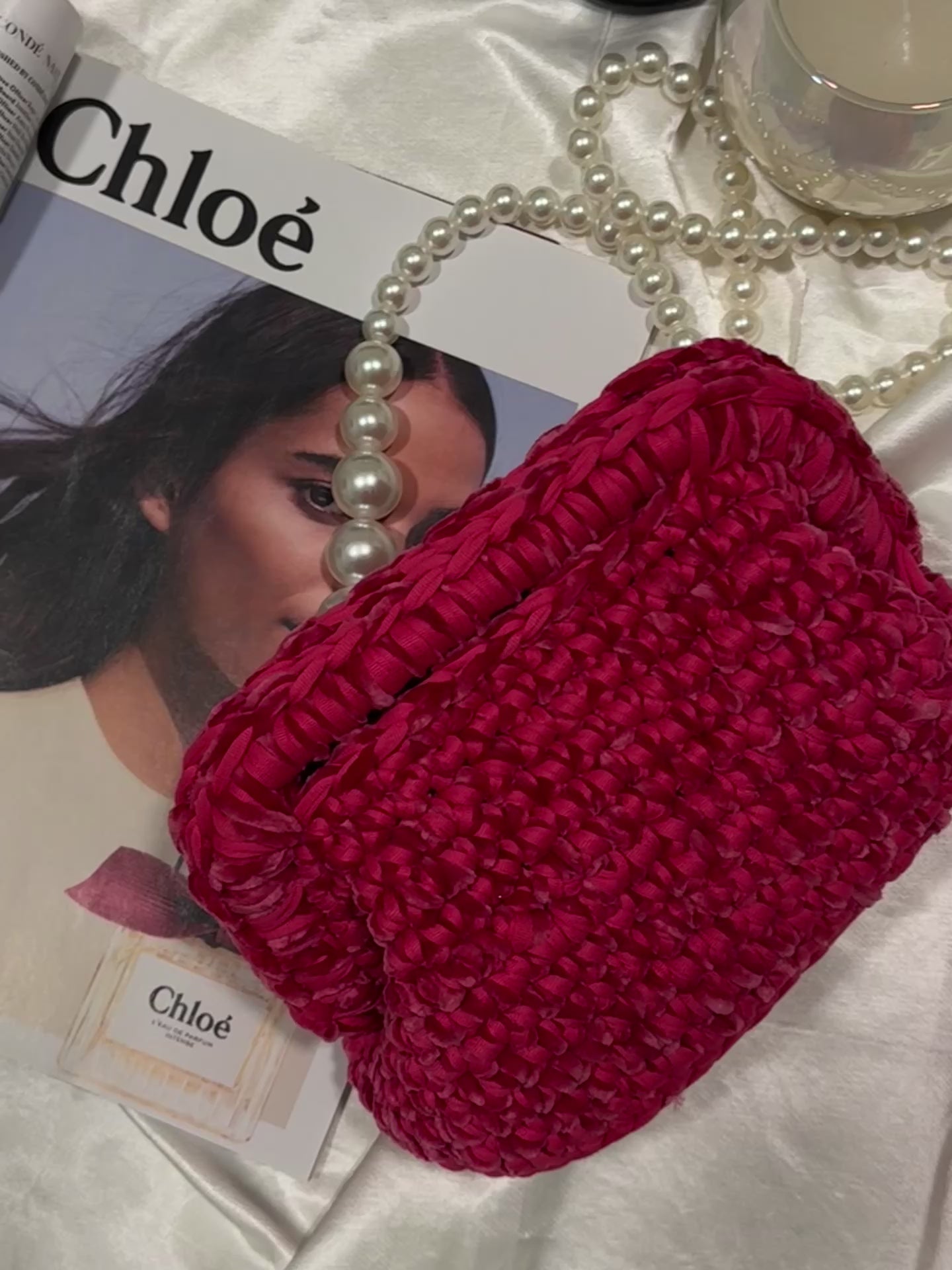 Pasticcino small fucsia teddy